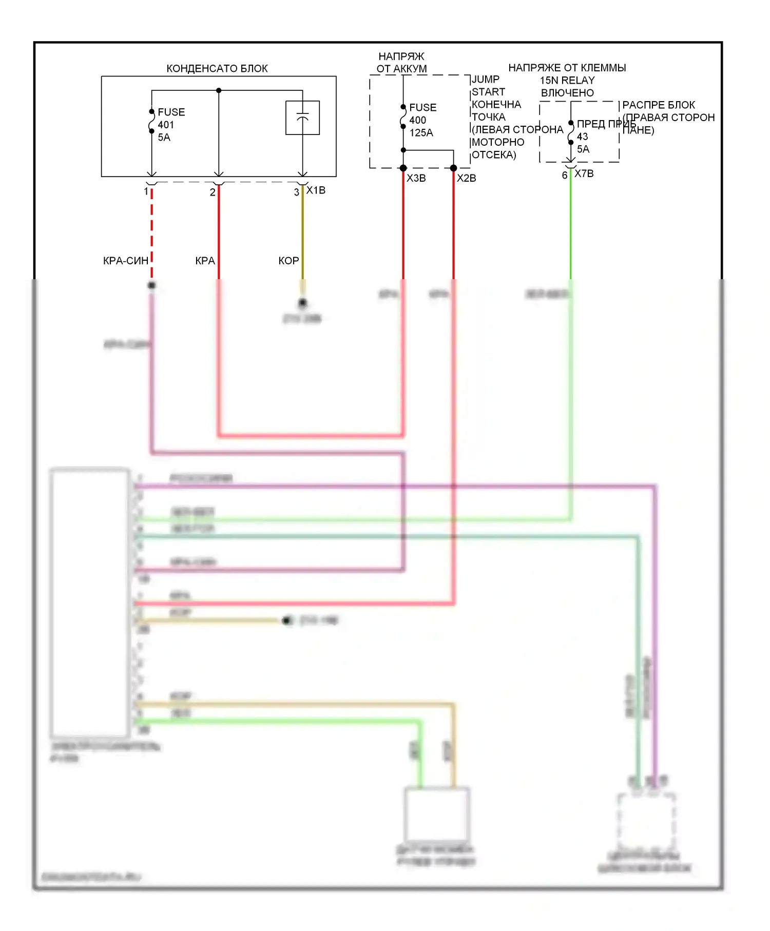 5 серия GT BMW F07 (2009-2013): Электрический усилитель руля электросхема 