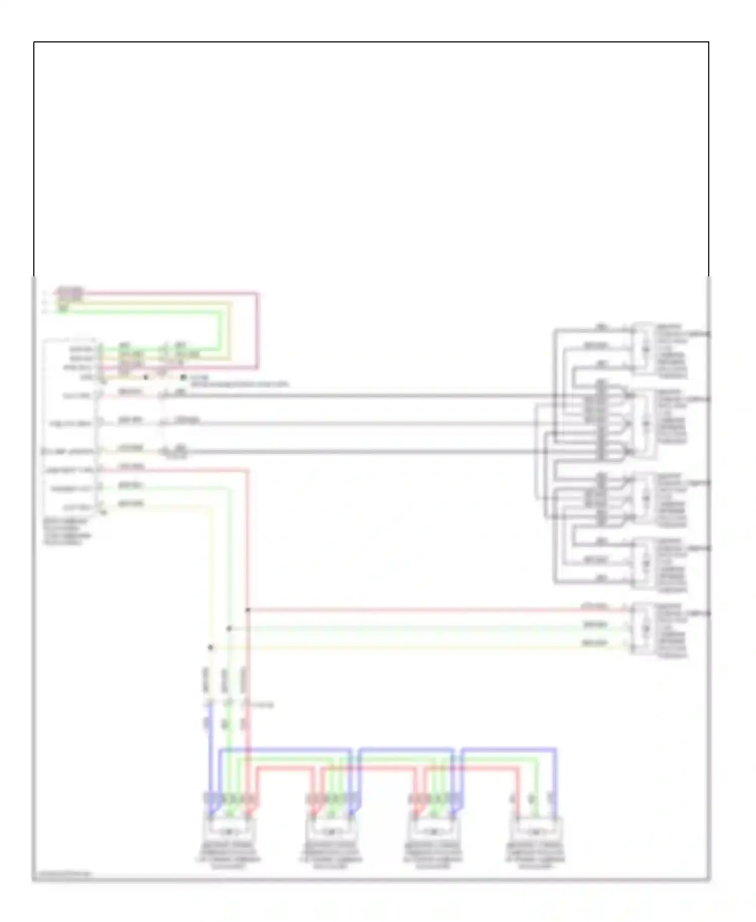5 серия GT BMW F07 (2009-2013): Электросхема вентиляции переднего сиденья (2 из 2) 