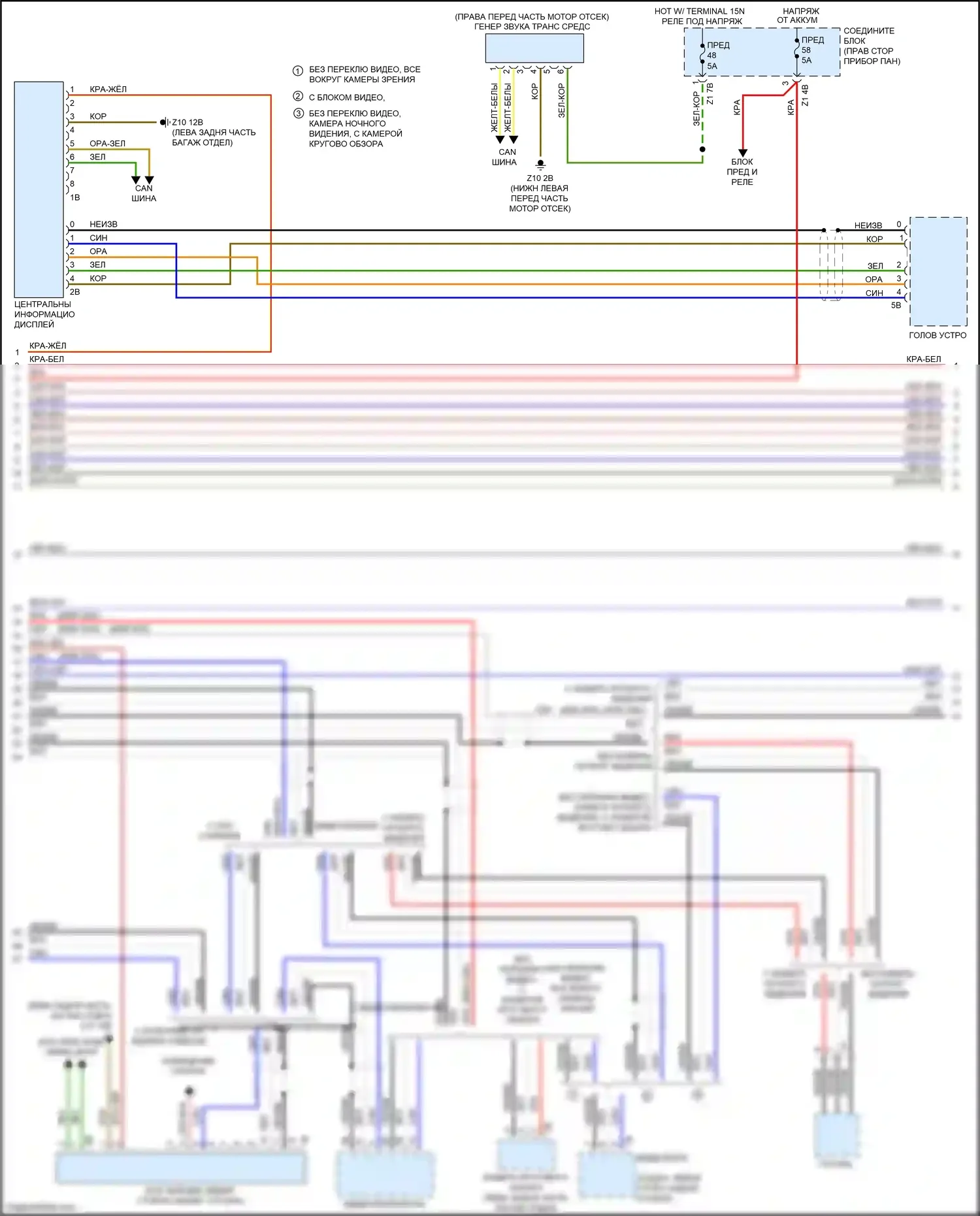 5 серия BMW F10/F11 рестайлинг (2013-2017): Базовая магнитола, с активным звуковым оформлением (2 из 3) 