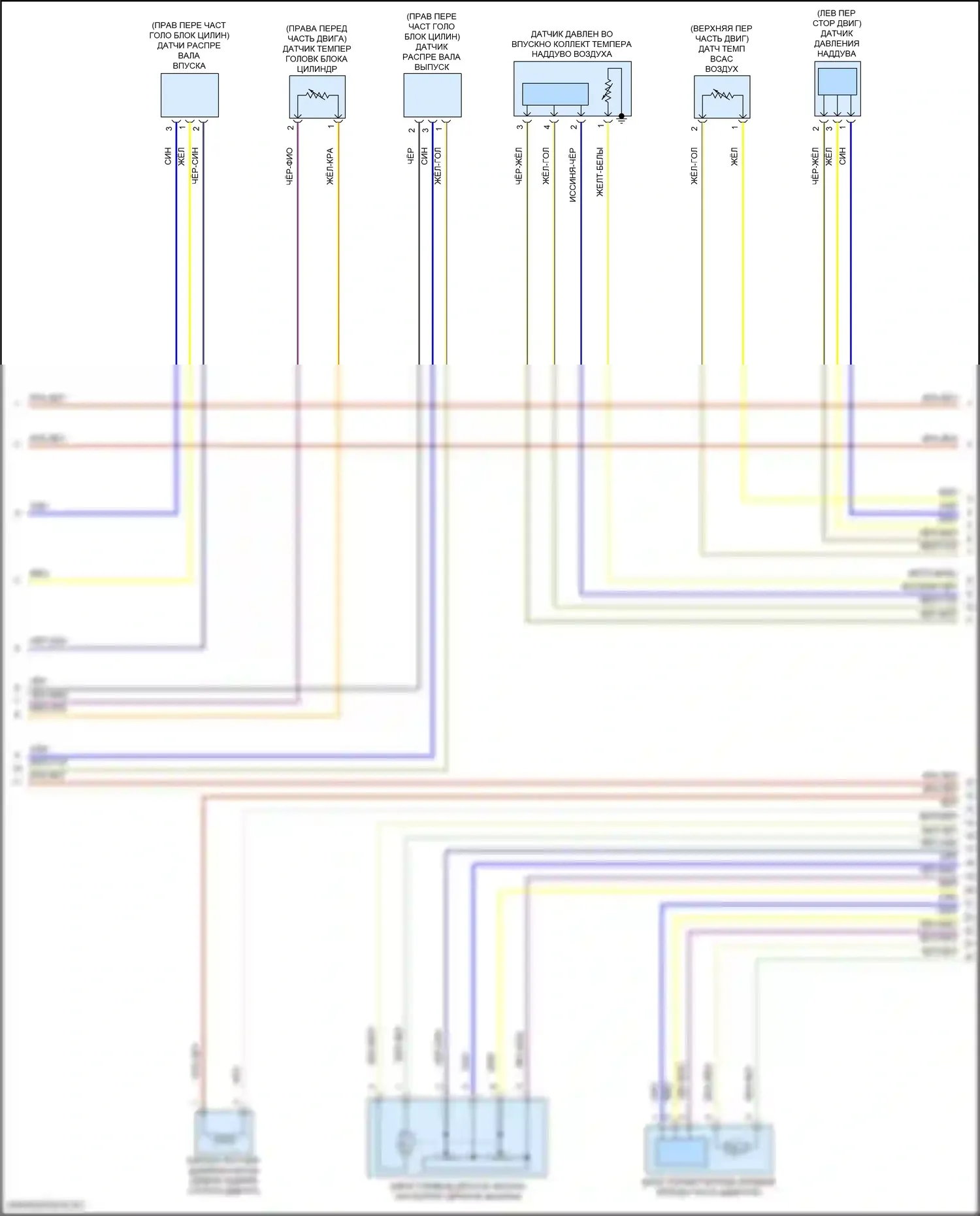 5 серия BMW G30/G31 (2016-2020): Электросхема двигателя 2.0l turbo hybrid (2 из 14) 