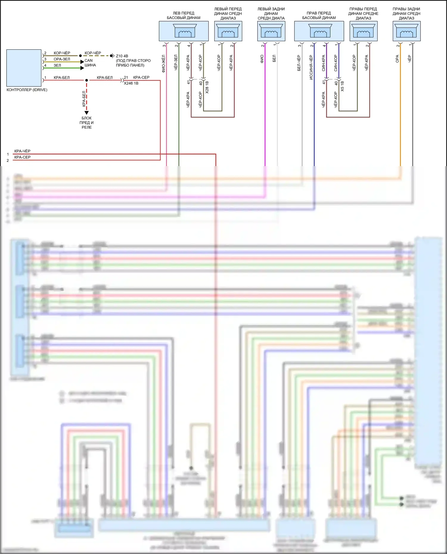 5 серия BMW G30/G31 (2016-2020): Базовая магнитола, без активного звукового оформления (3 из 3) 