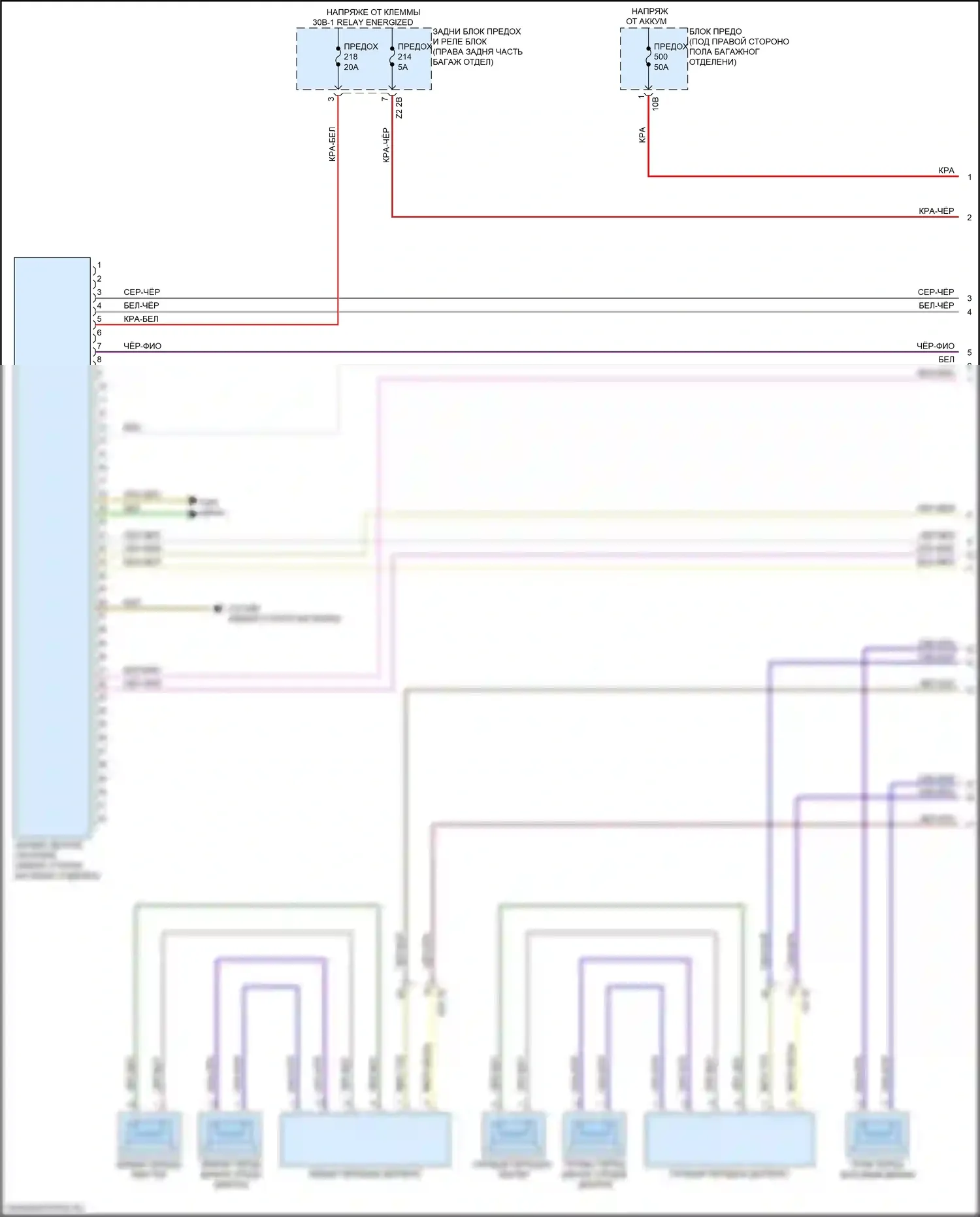 5 серия BMW G30/G31 (2016-2020): Топ hifi магнитолы электросхема, премиум (1 из 2) 