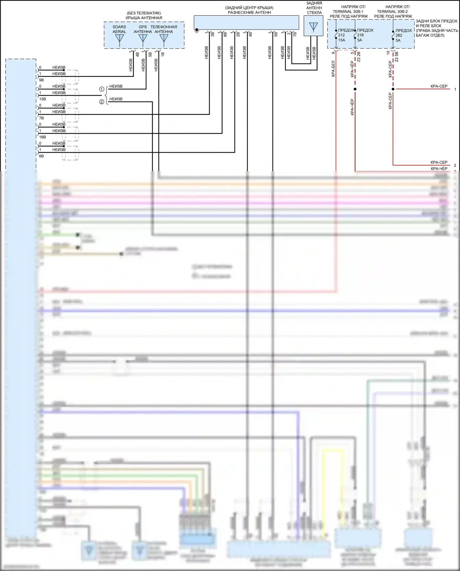 5 серия BMW G30/G31 (2016-2020): Электросхема навигации, без магнитолы hifi и активного звукового оформления (1 из 3) 