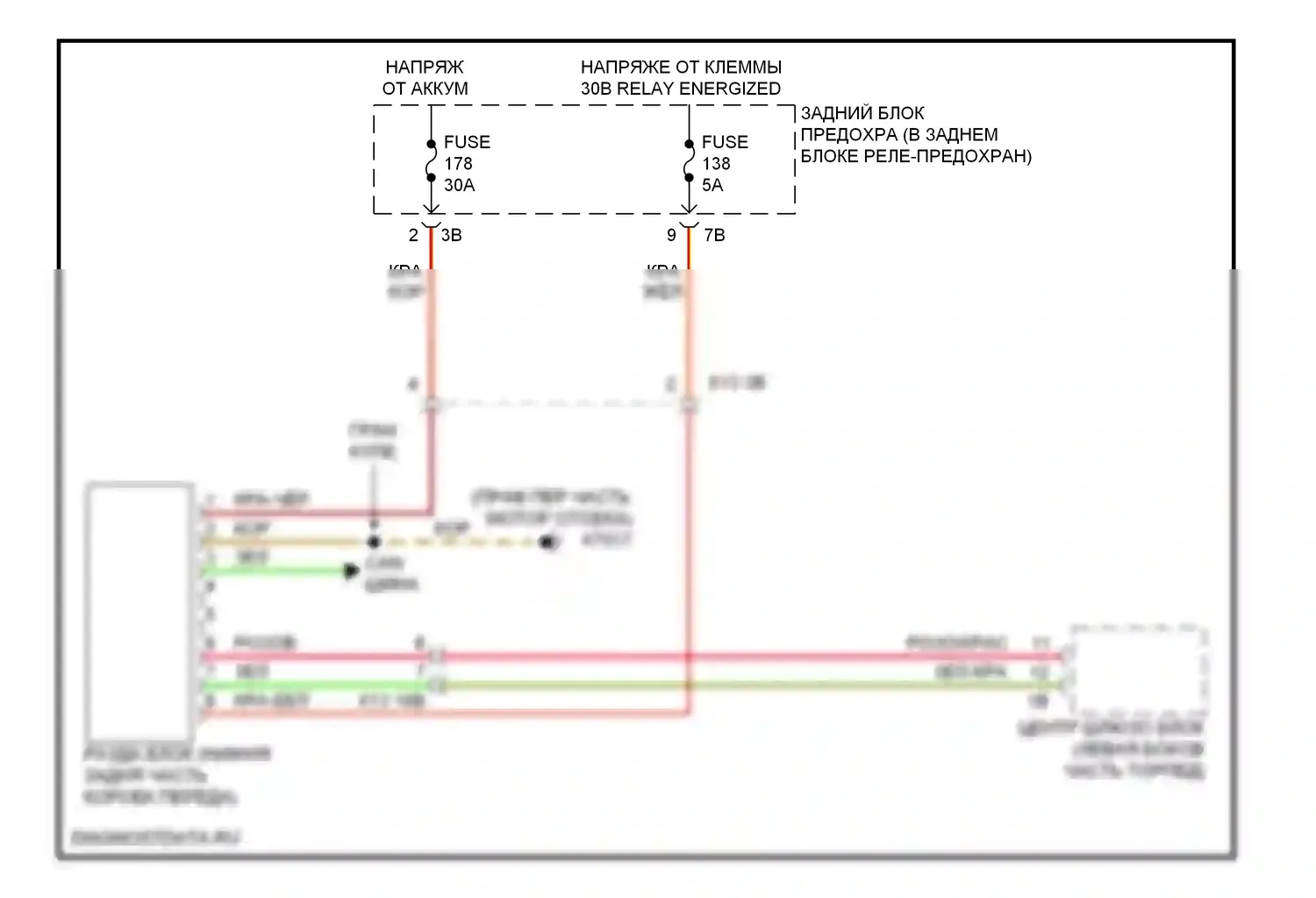 6 серия BMW F06/F13/F12 (2011-2015): Электросхема awd 