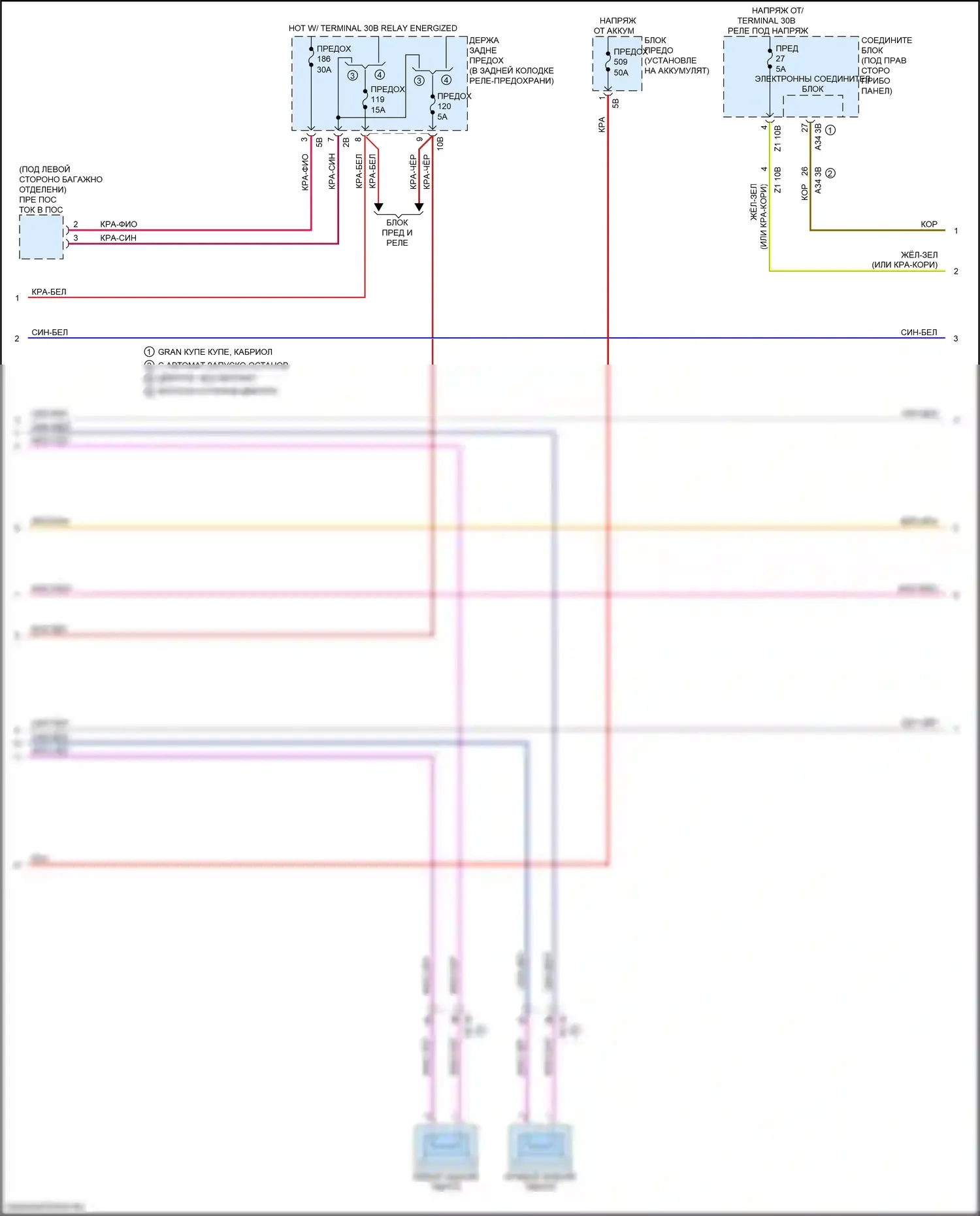 6 серия Gran Coupe BMW F06 рестайлинг (2015-2017): Топ hifi магнитолы электросхема, премиум (2 из 3) 