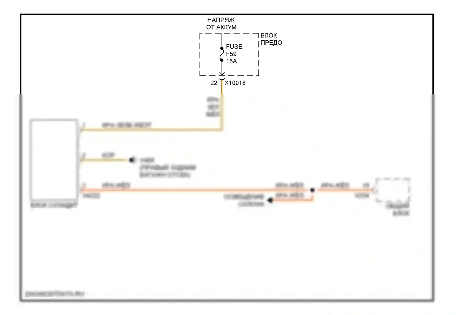 7 серия BMW E38 рестайлинг (1998-2001): Электросхема блока охлаждения 
