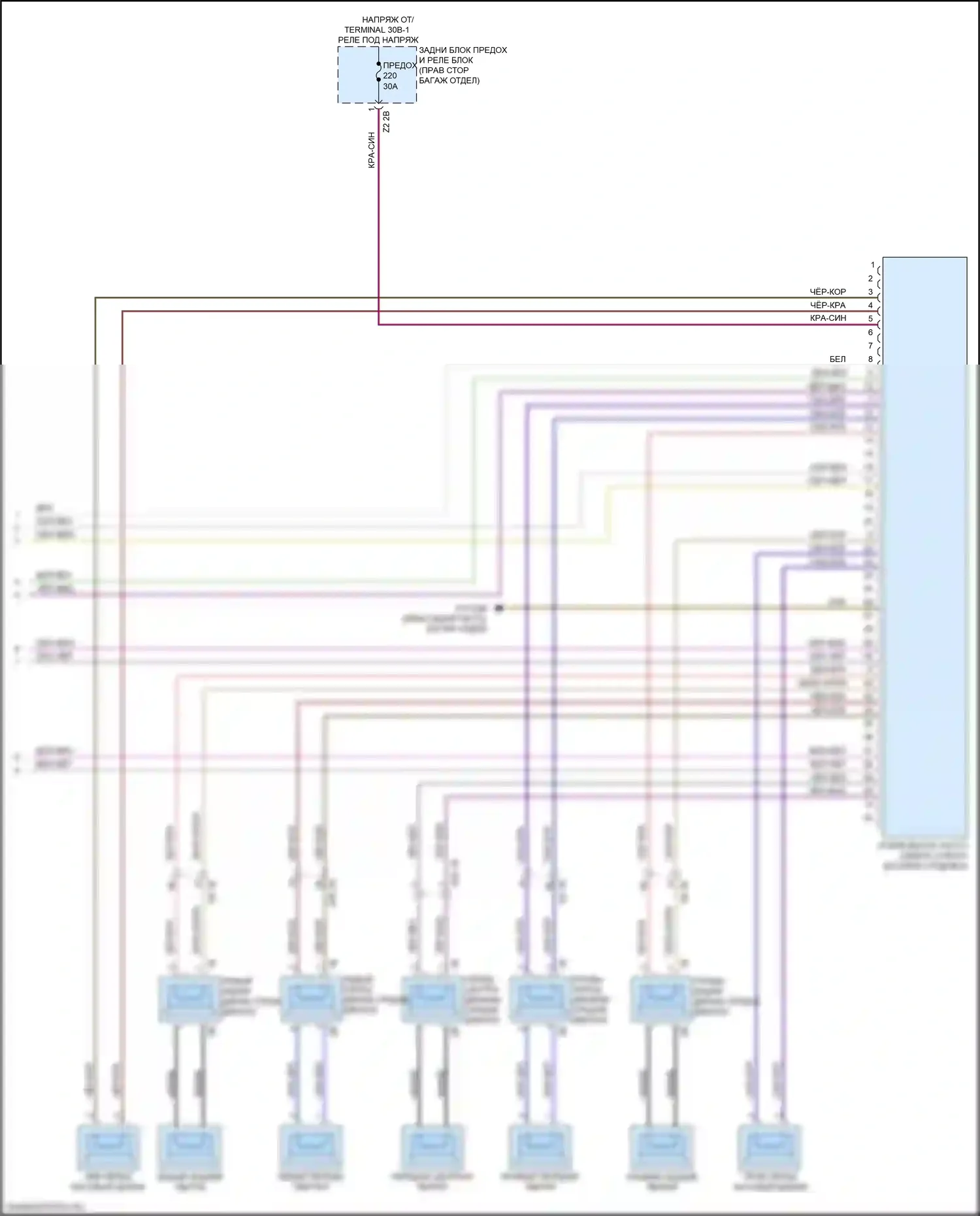 7 серия BMW G11/G12 рестайлинг (2019-2023): Электросхема навигации, с активным звуковым оформлением (5 из 5) 