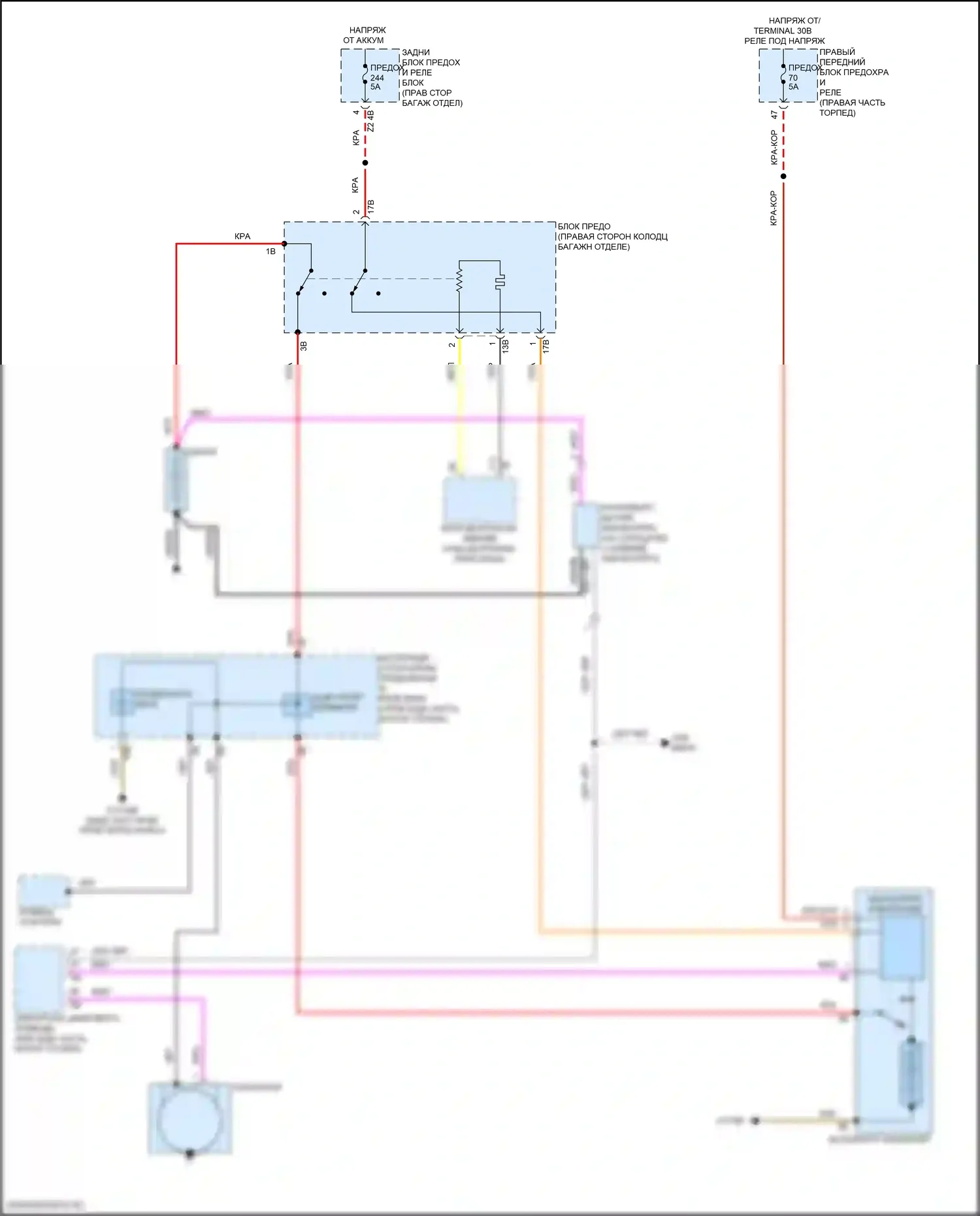 7 серия BMW G11/G12 рестайлинг (2019-2023): Электросхема генератора, с двойным накопителем 