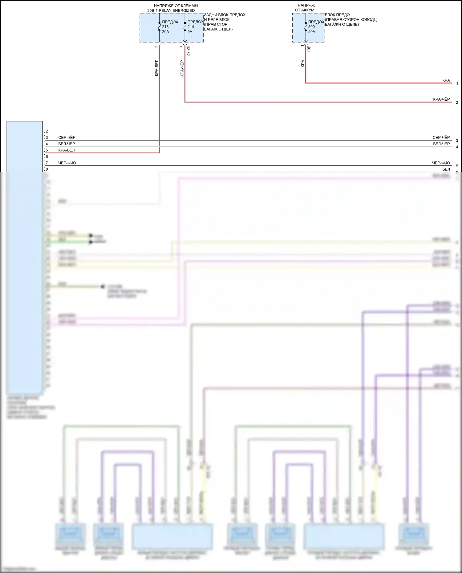 7 серия BMW G11/G12 (2015-2019): Топ hifi магнитолы электросхема, премиум (1 из 2) 