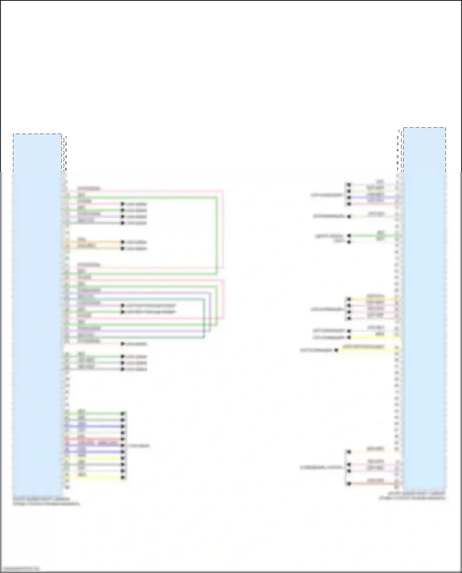 i3 BMW I01 рестайлинг (2017-2023): Электросхема блоков управления кузовом (4 из 4) 