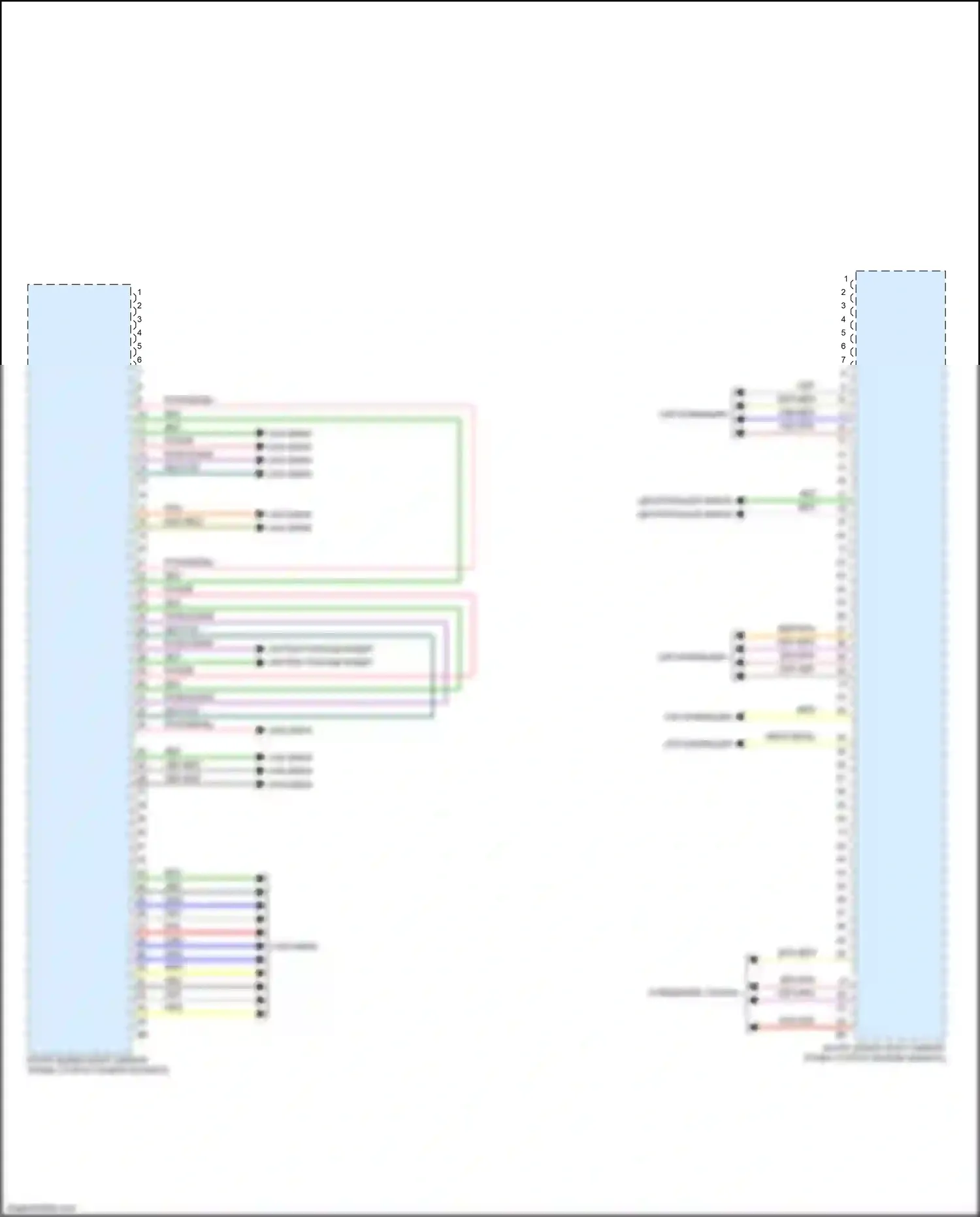 i3 BMW I01 (2013-2017): Электросхема блоков управления кузовом (4 из 4) 