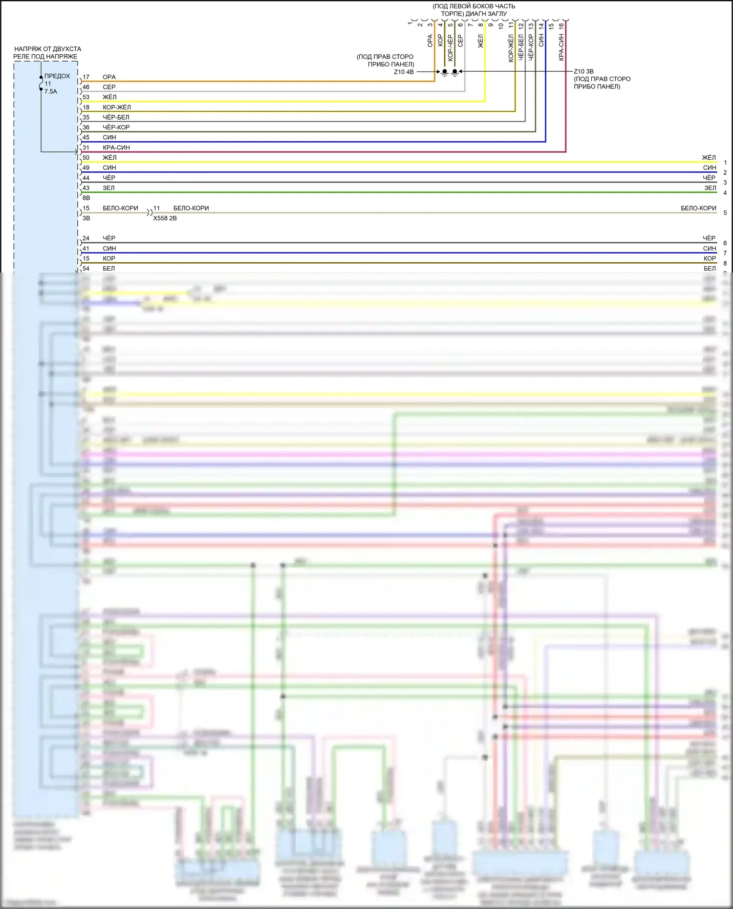 i3 BMW I01 (2013-2017): Can шина электросхема (1 из 5) 