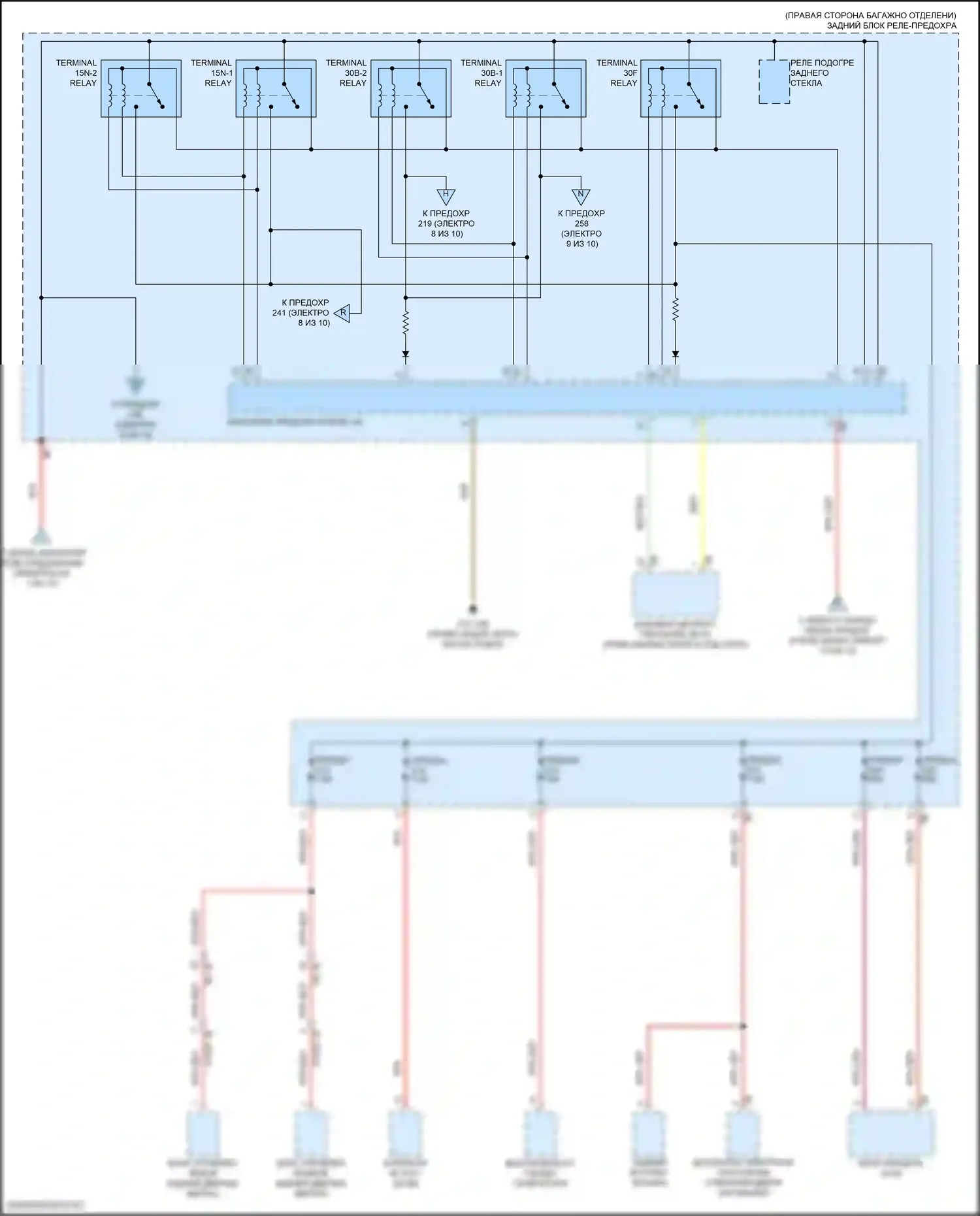 i7 BMW I (2022-2024): Электросхема блока предохранителей реле (7 из 10) 