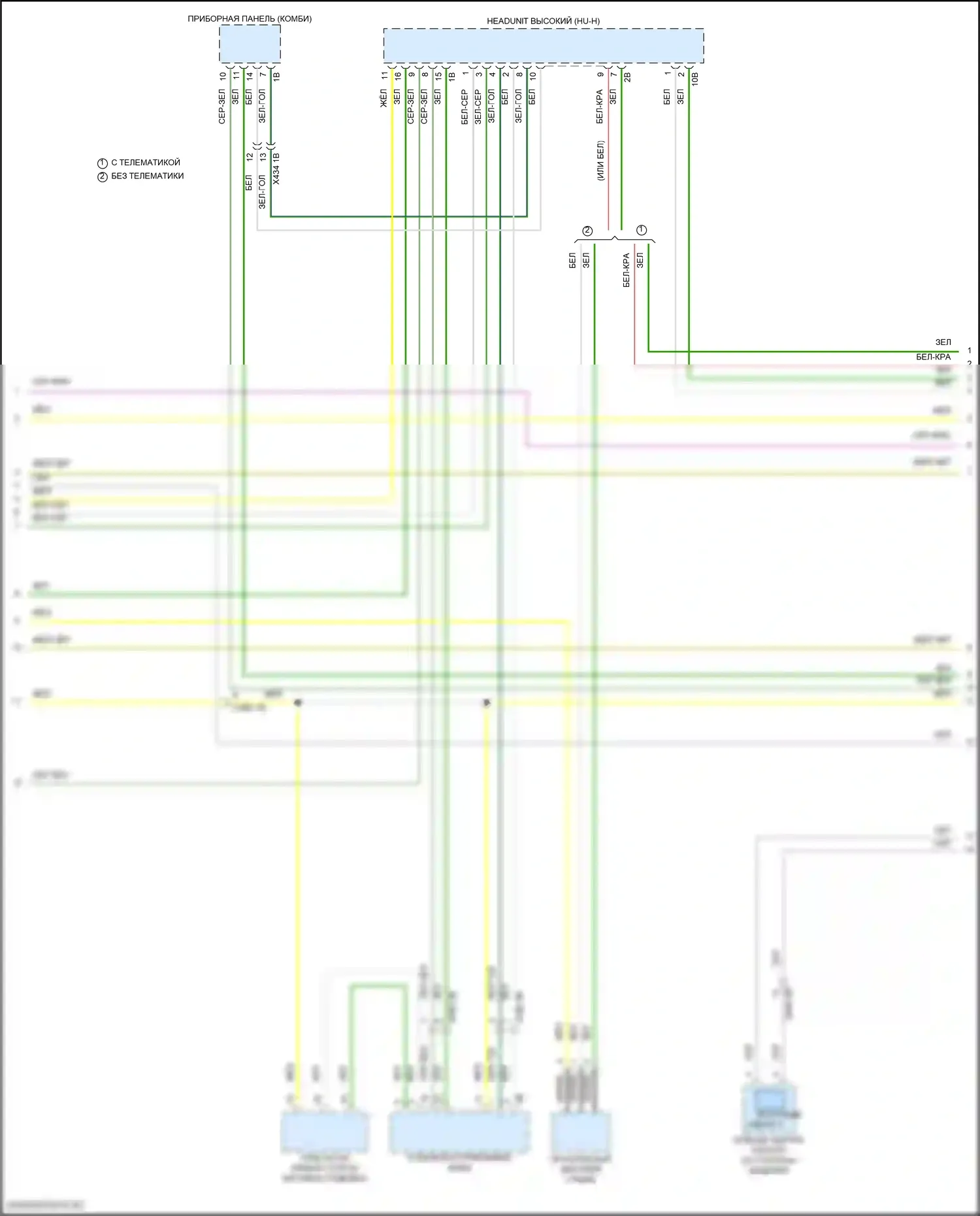 i7 BMW I (2022-2024): Электросхема шины высокого/низкого уровня (15 из 19) 