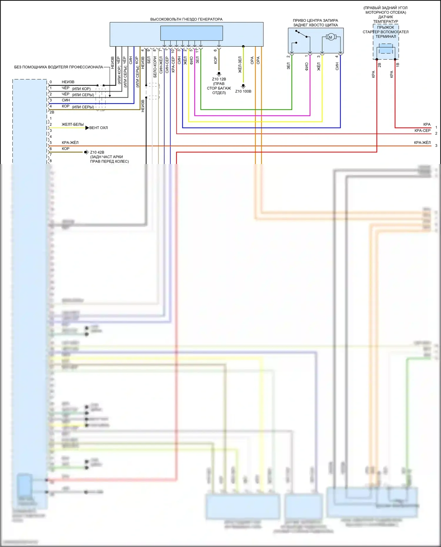 i7 BMW I (2022-2024): Электросхема электрическая двигателя (1 из 14) 