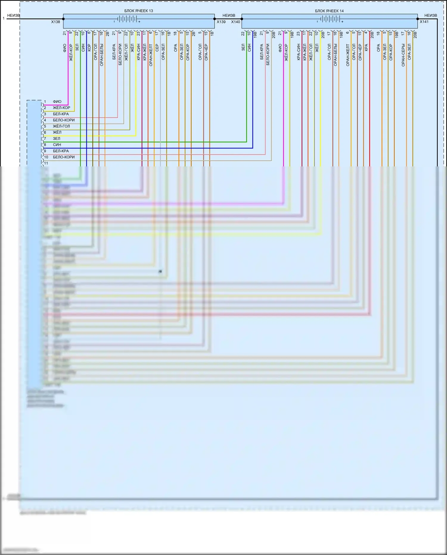 i7 BMW I (2022-2024): Электросхема электрическая двигателя (14 из 14) 