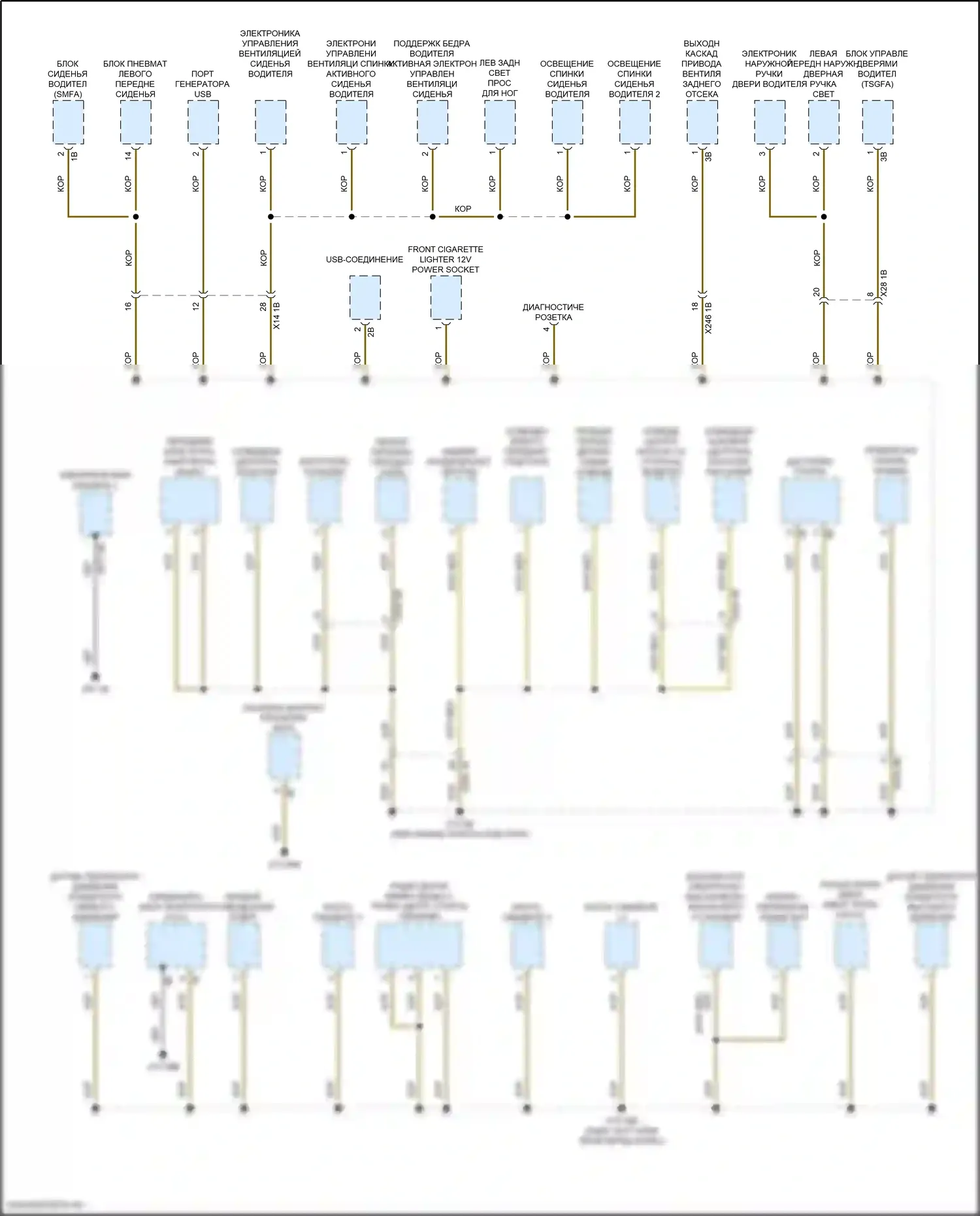 i7 BMW I (2022-2024): Электросхема разводки массы (5 из 6) 
