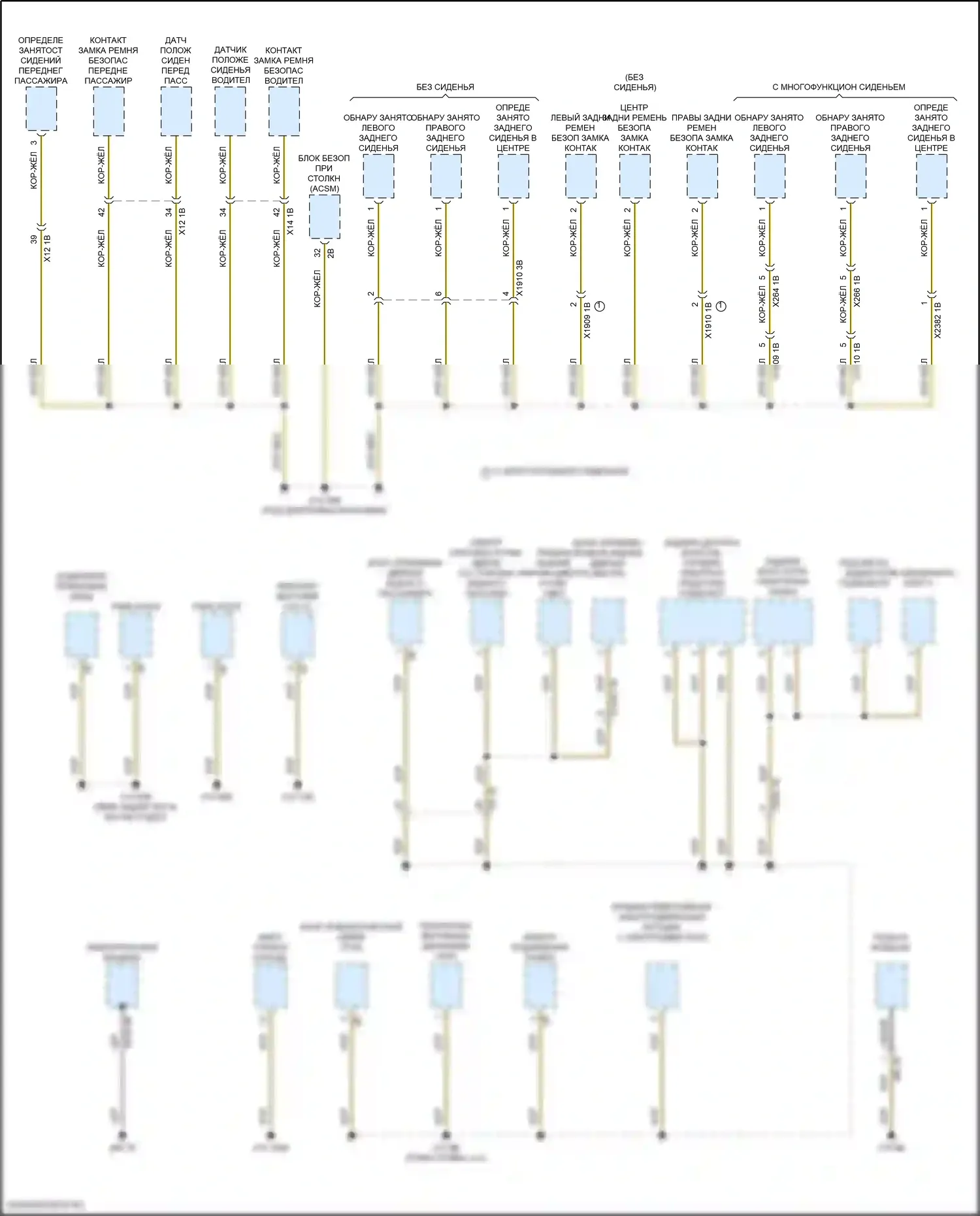 i7 BMW I (2022-2024): Электросхема разводки массы (6 из 6) 