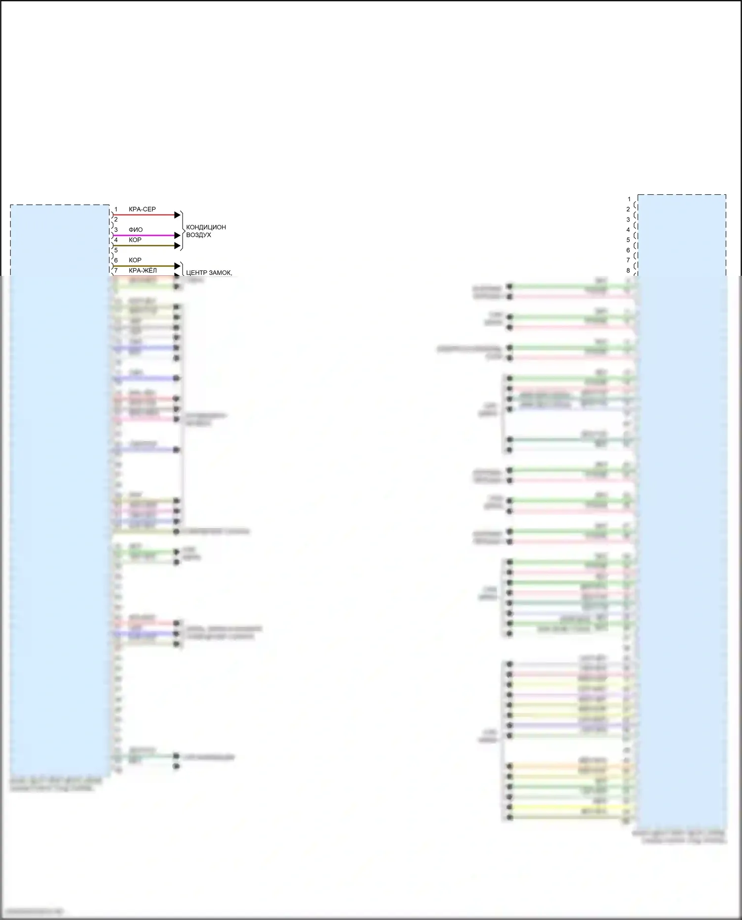 iX BMW i20 (2021-2024): Электросхема блоков управления кузовом (3 из 3) 