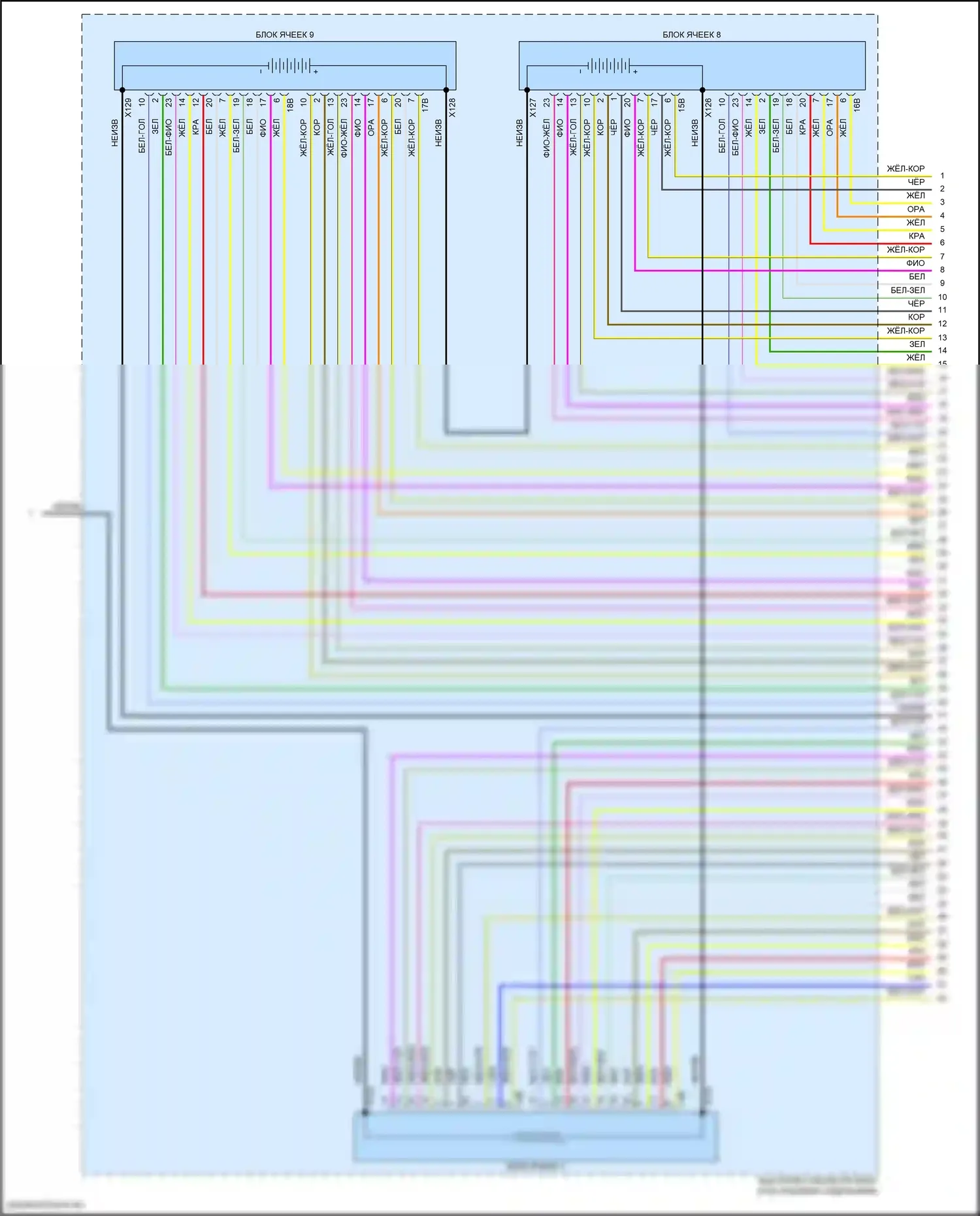 iX BMW i20 (2021-2024): Электросхема электрическая двигателя (10 из 12) 