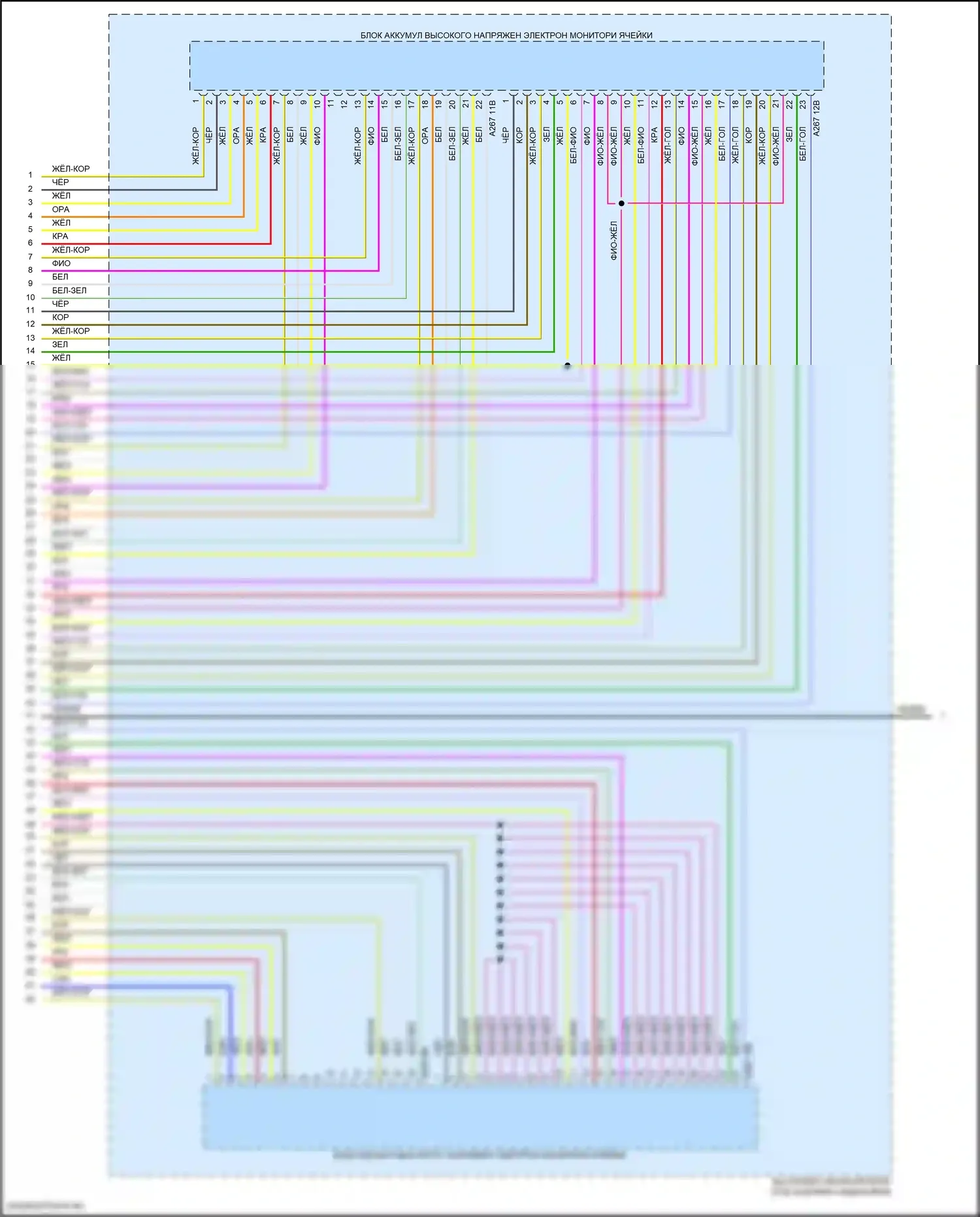 iX BMW i20 (2021-2024): Электросхема электрическая двигателя (11 из 12) 