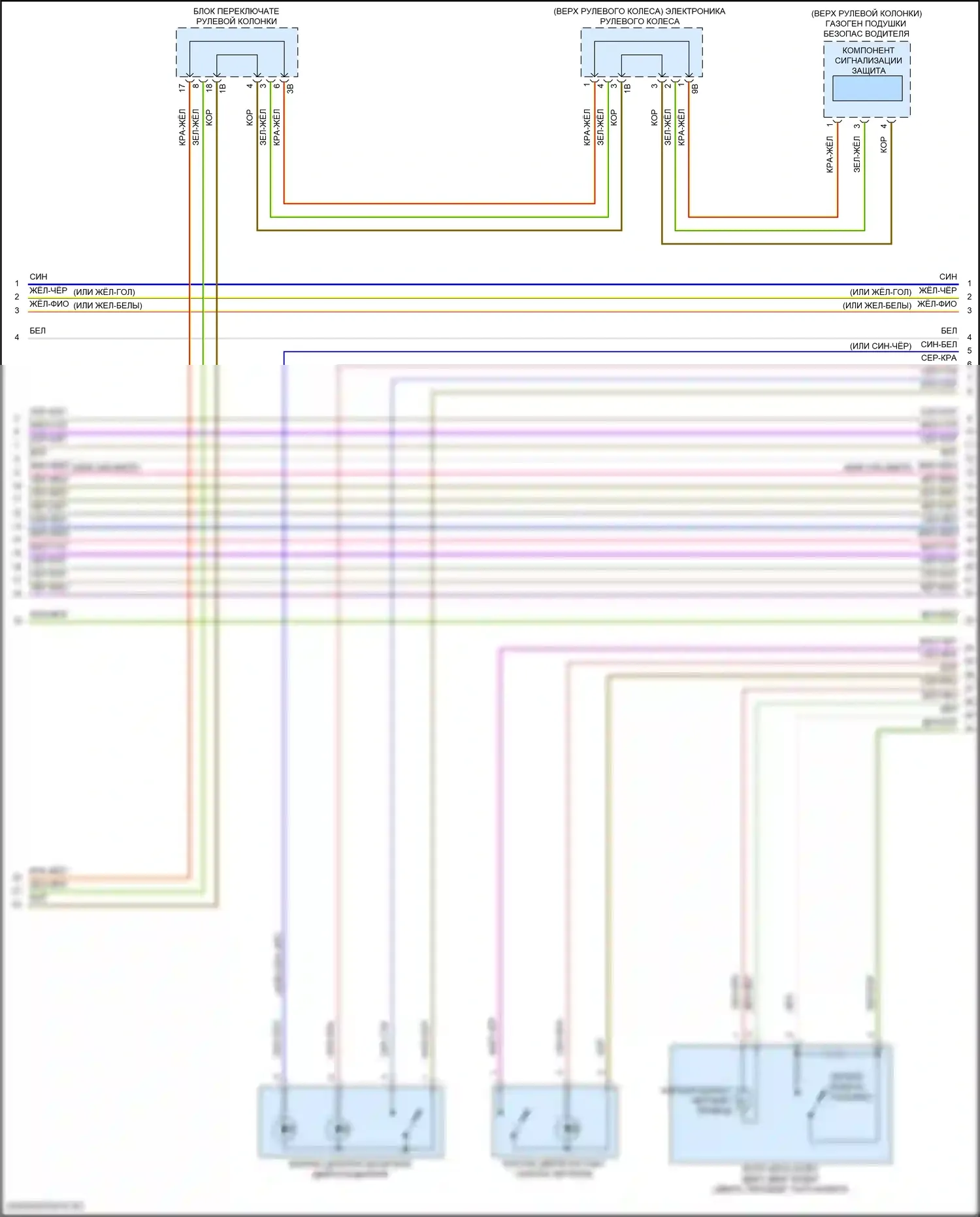 iX BMW i20 (2021-2024): Электросхема центрального замка (4 из 7) 