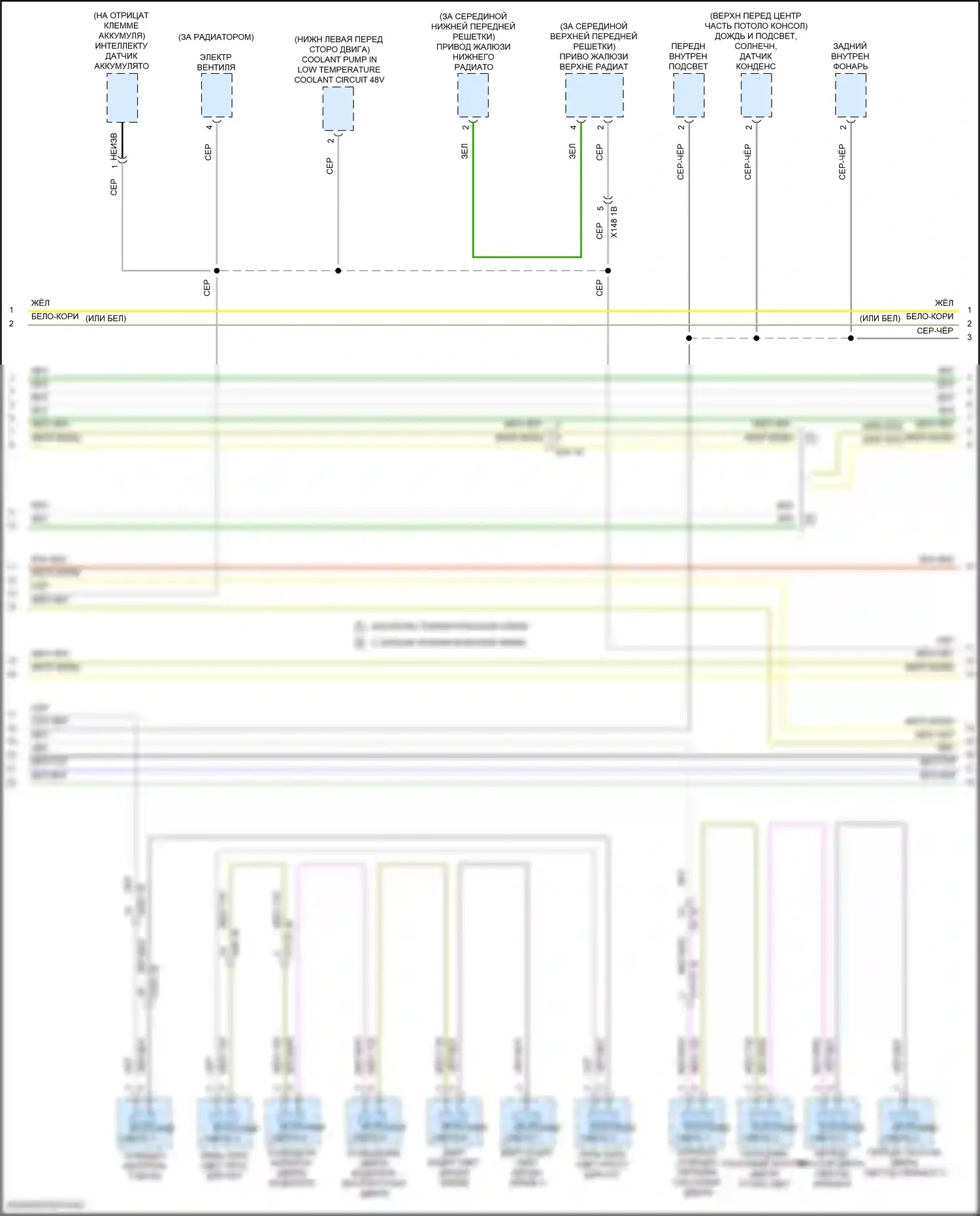 M2 BMW G87 (2022-2024): Can шина электросхема (6 из 7) 