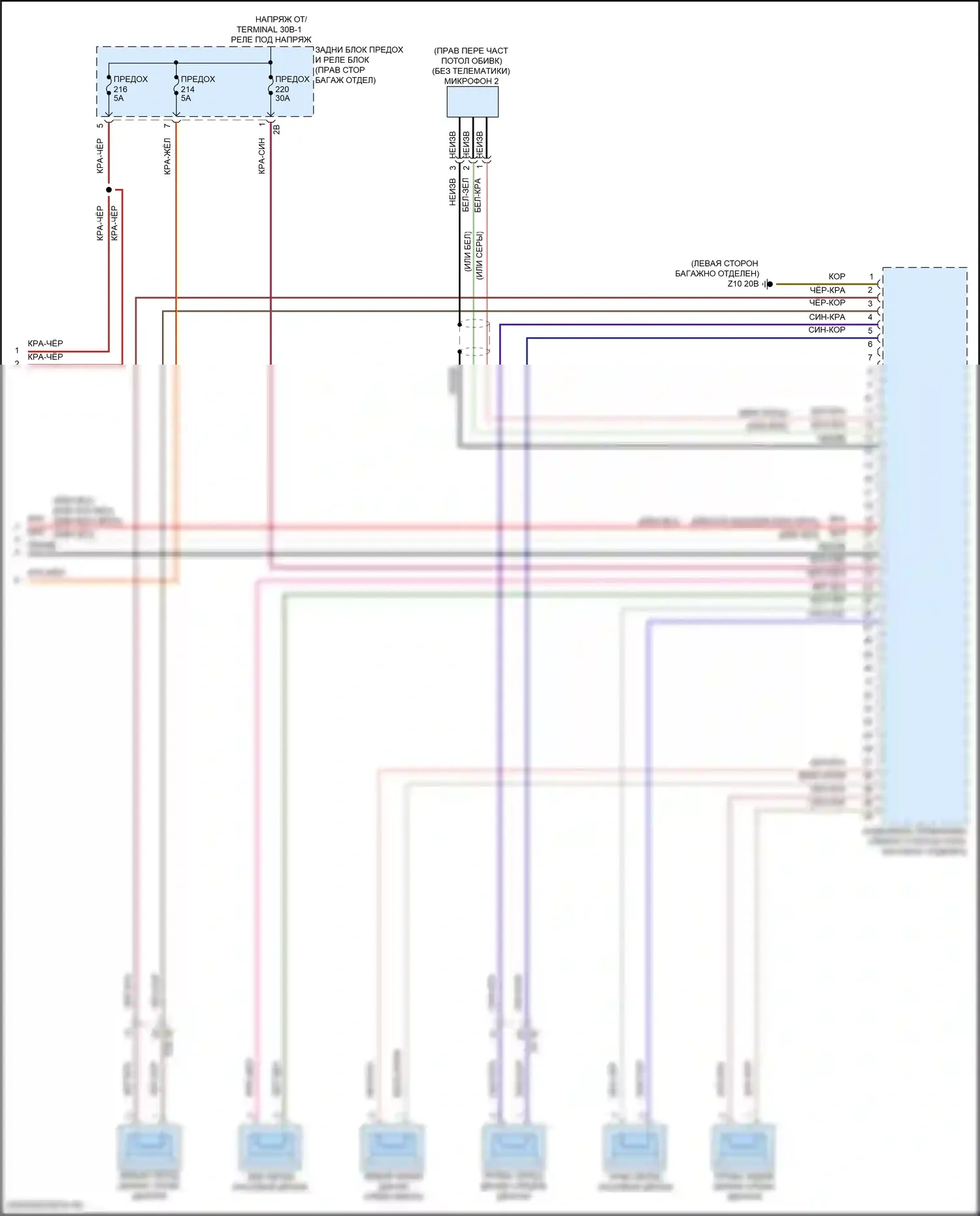 M2 BMW G87 (2022-2024): Электросхема навигации, базовой (6 из 6) 