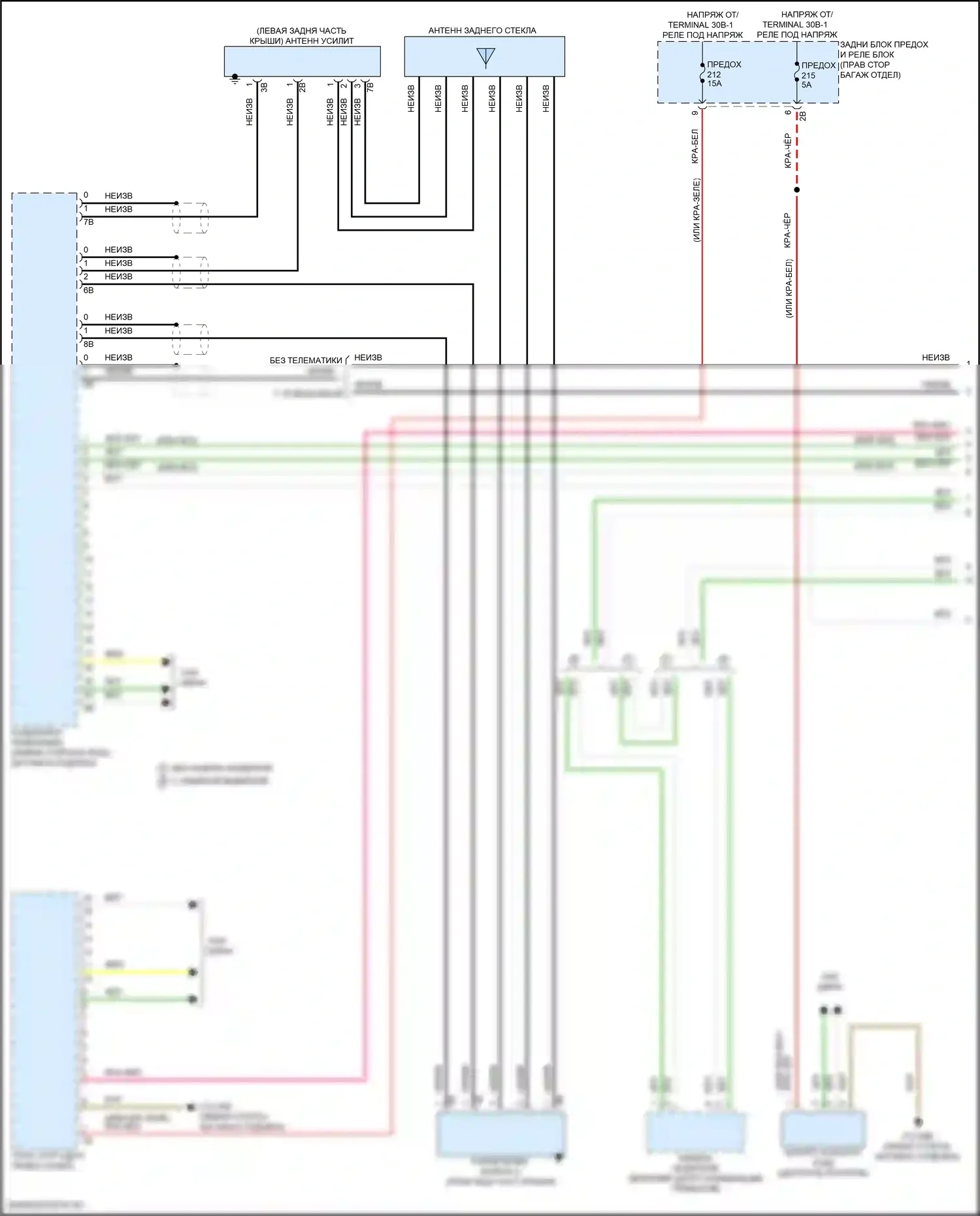M2 BMW G87 (2022-2024): Электросхема навигации, высокий уровень (1 из 6) 