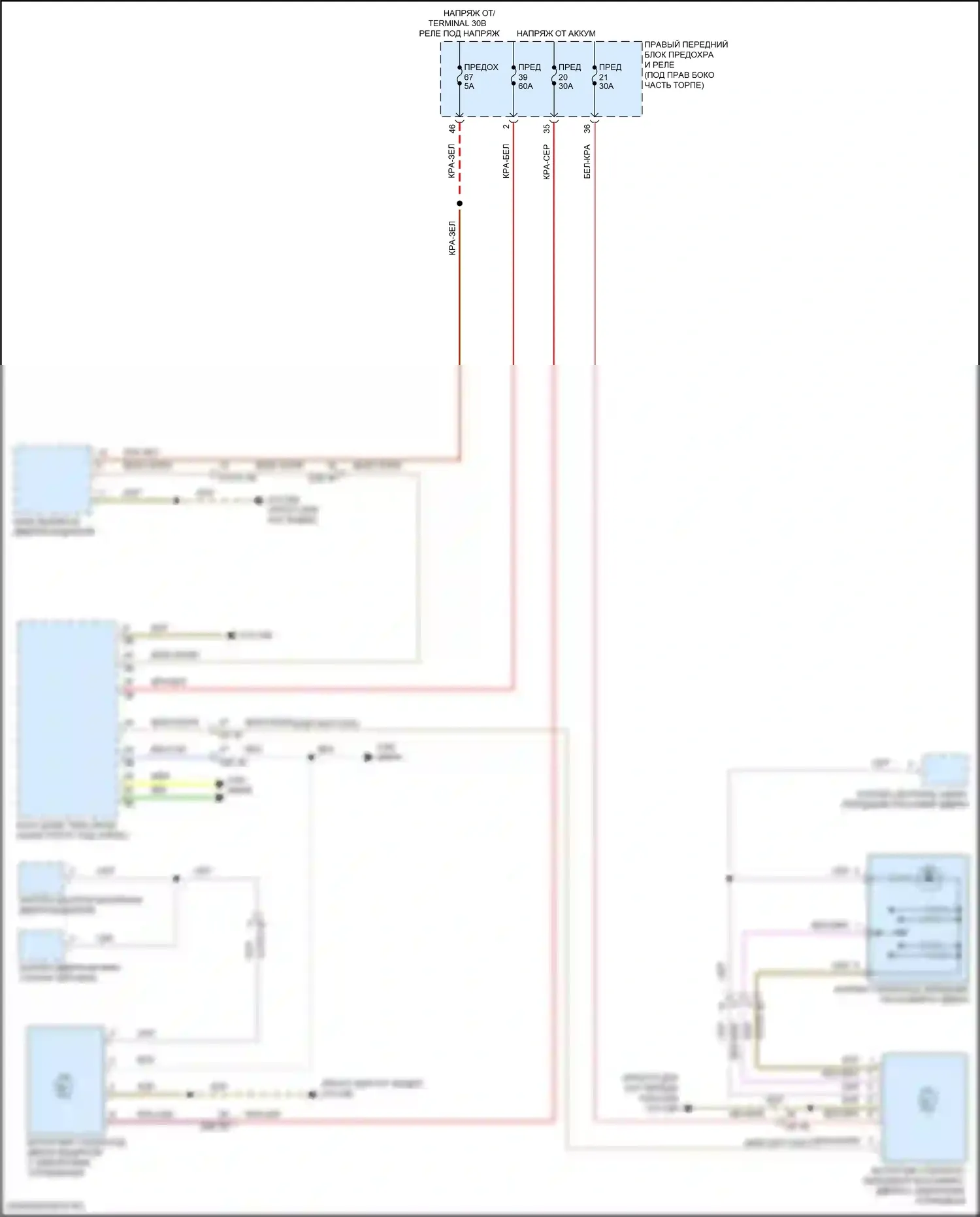 M2 BMW G87 (2022-2024): Стеклоподъемники электросхема 