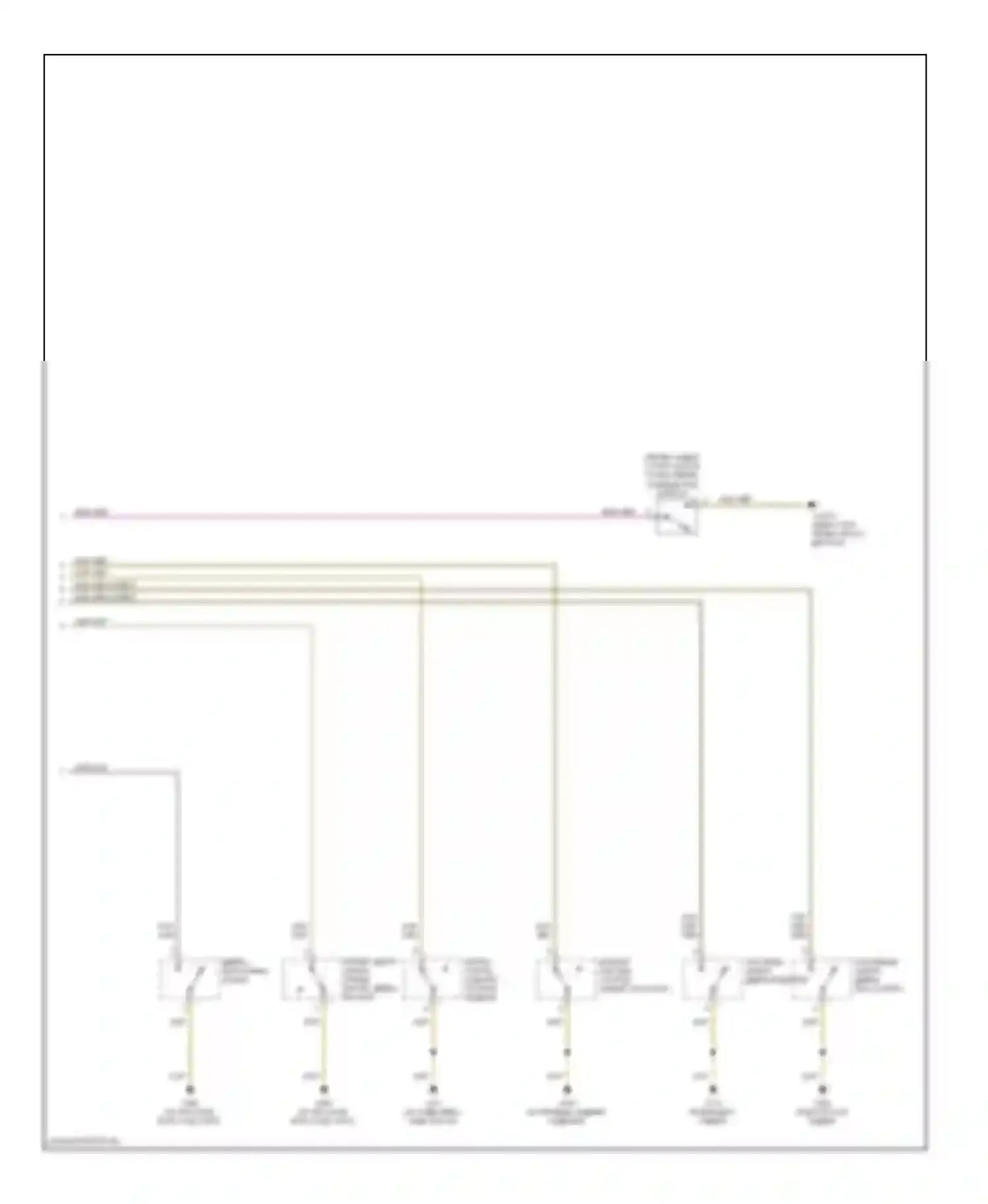M3 BMW E46 (1999-2006): Электросхема защиты от взлома, кроме кабриолета (2 из 2) 