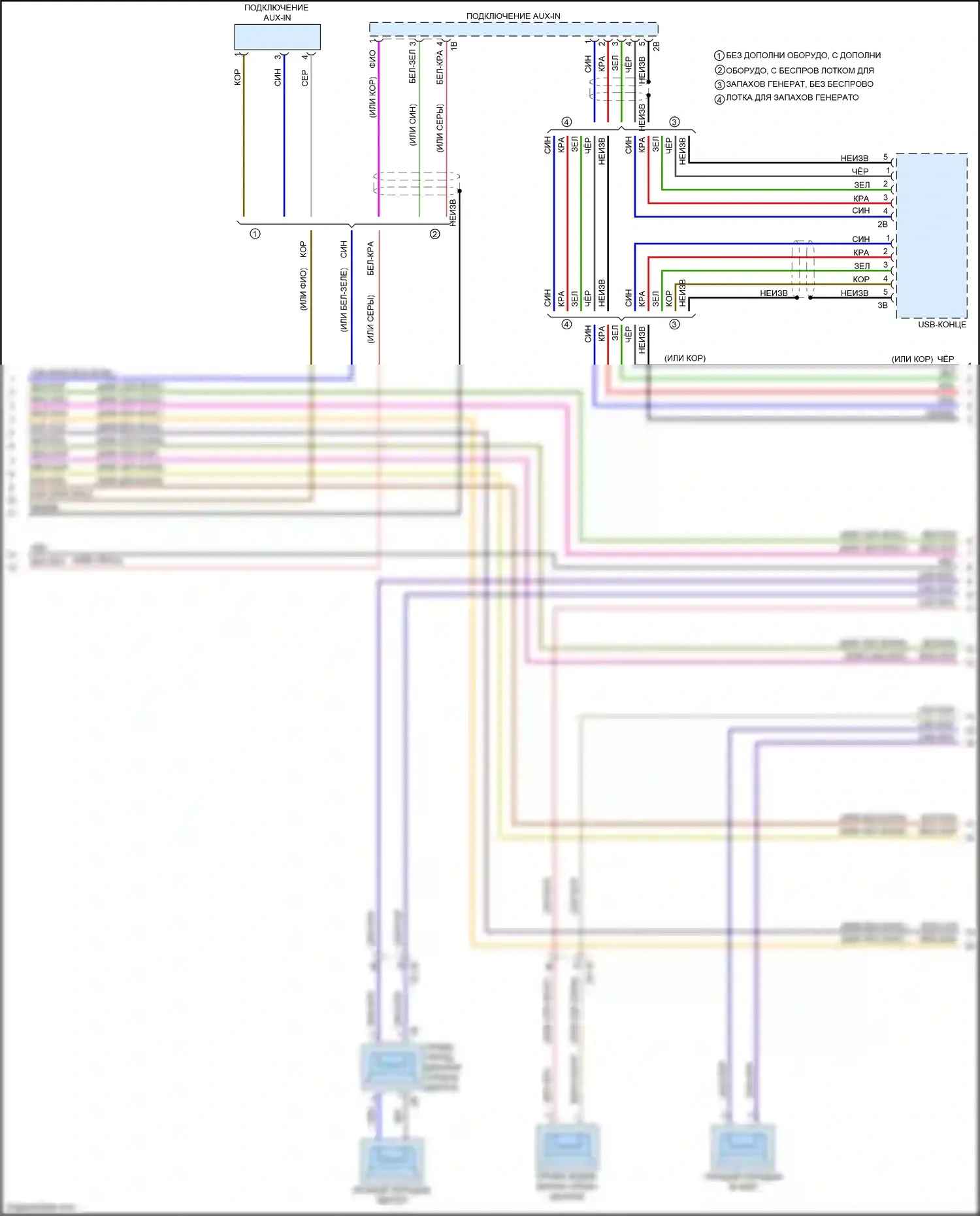 M3 BMW F80 (2014-2018): Hifi электросхема магнитолы, без активного звукового оформления (6 из 7) 