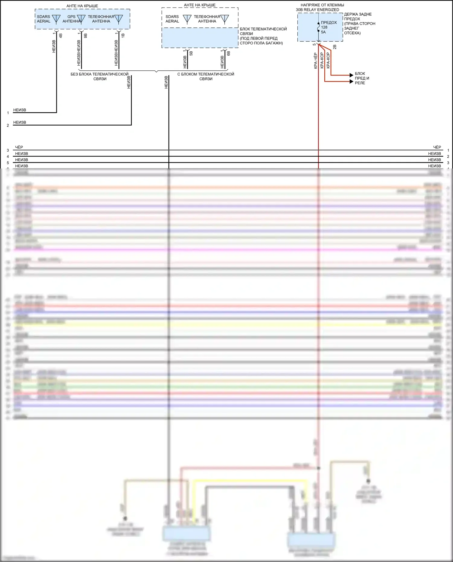 M3 BMW F80 (2014-2018): Электросхема навигации, без hifi магнитола и активного звукового оформления (2 из 6) 