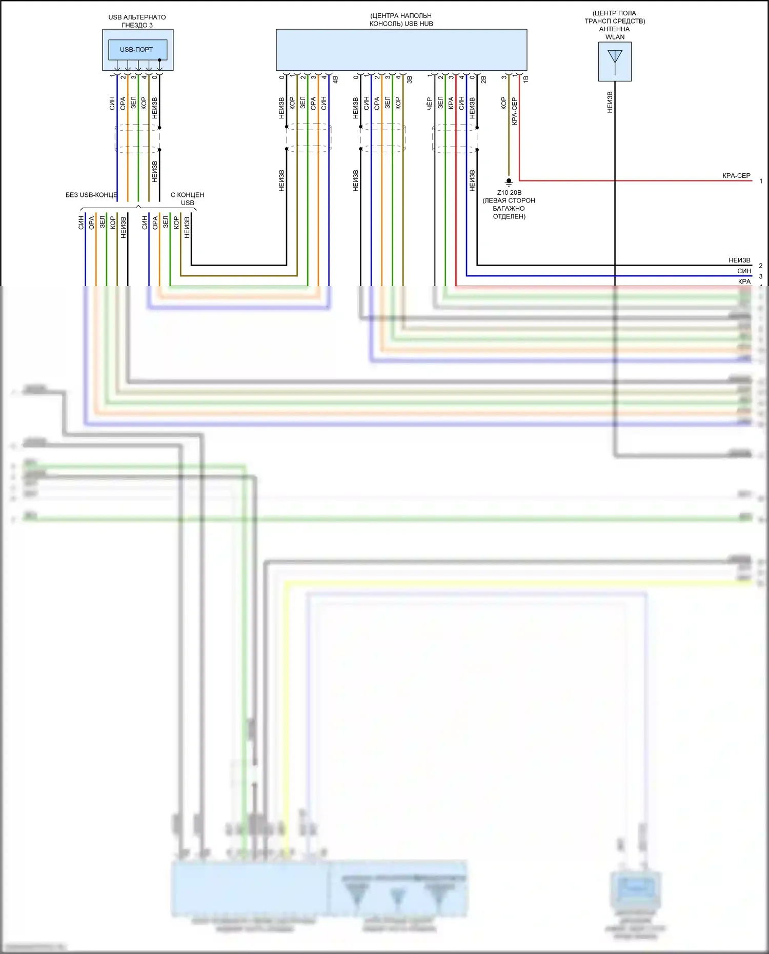 M3 BMW G80 (2020-2024): Электросхема навигации, базовая магнитола с активным звуковым оформлением (4 из 5) 