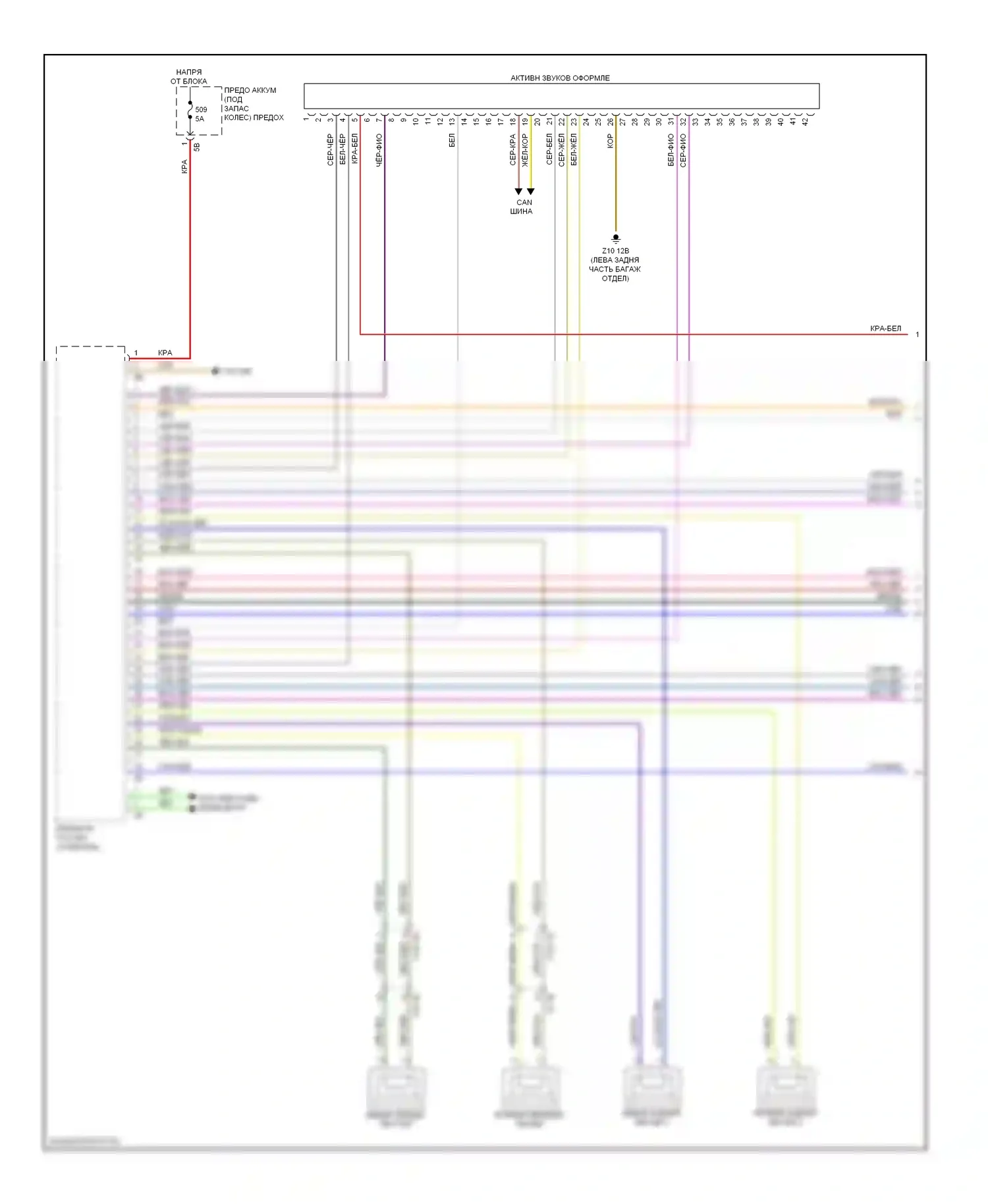 M5 BMW F10 рестайлинг (2013-2016): Топ hifi магнитолы электросхема, премиум (1 из 3) 