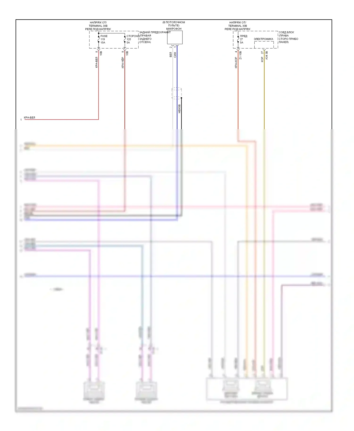 M5 BMW F10 рестайлинг (2013-2016): Топ hifi магнитолы электросхема, премиум (2 из 3) 