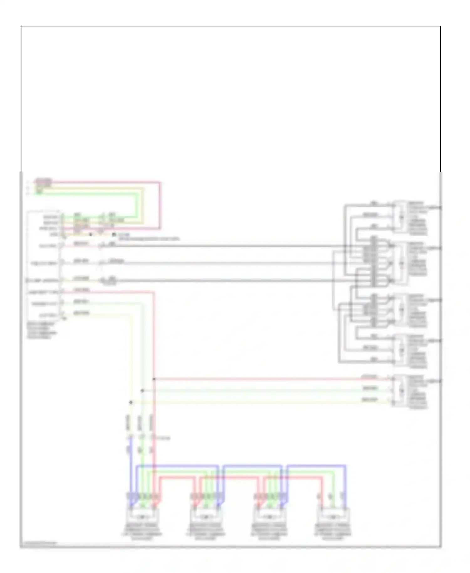M5 BMW F10 рестайлинг (2013-2016): Электросхема вентиляции переднего сиденья (2 из 2) 