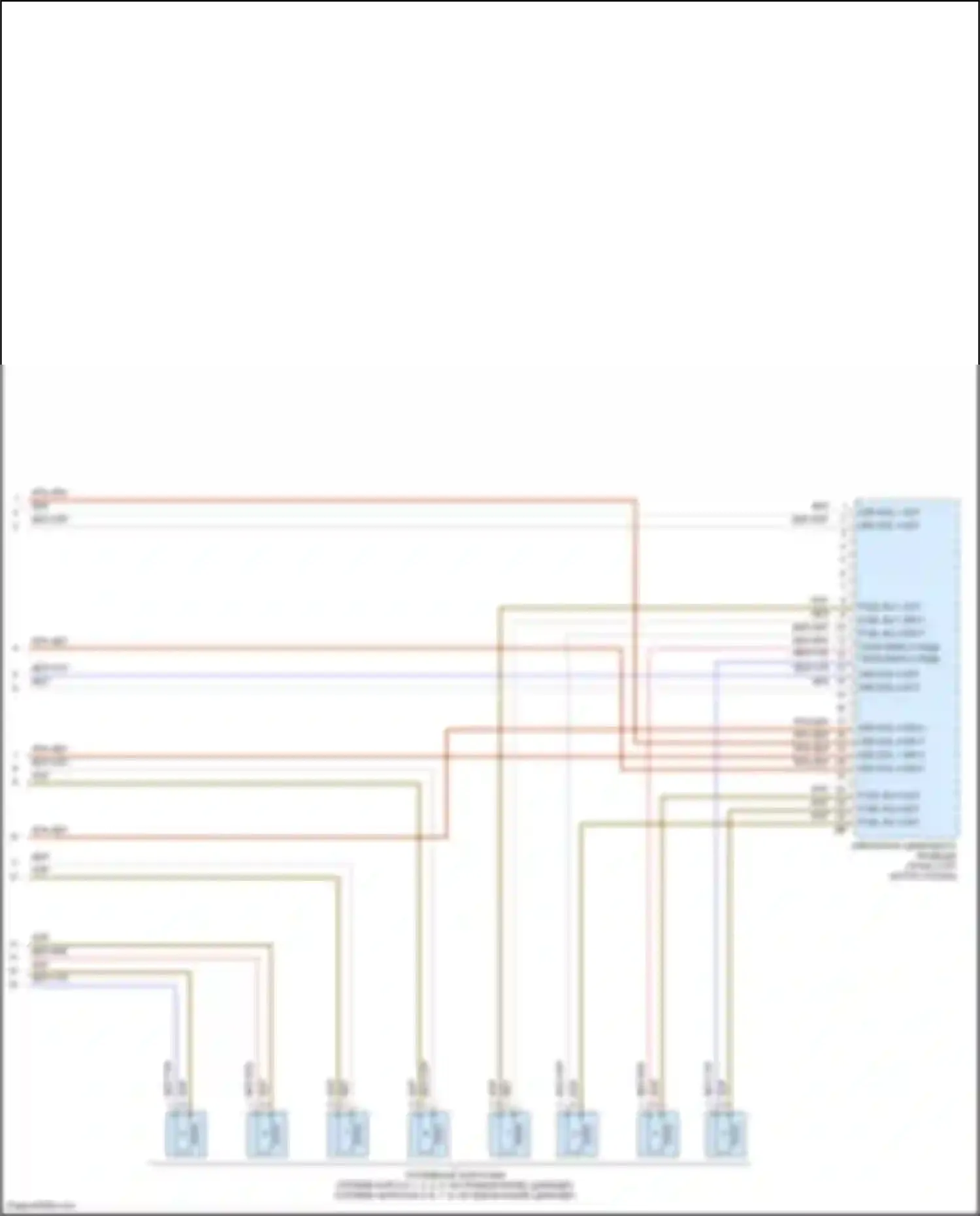 M6 BMW F06/F13/F12 рестайлинг (2015-2018): Электросхема двигателя 4,4л турбо (11 из 11) 