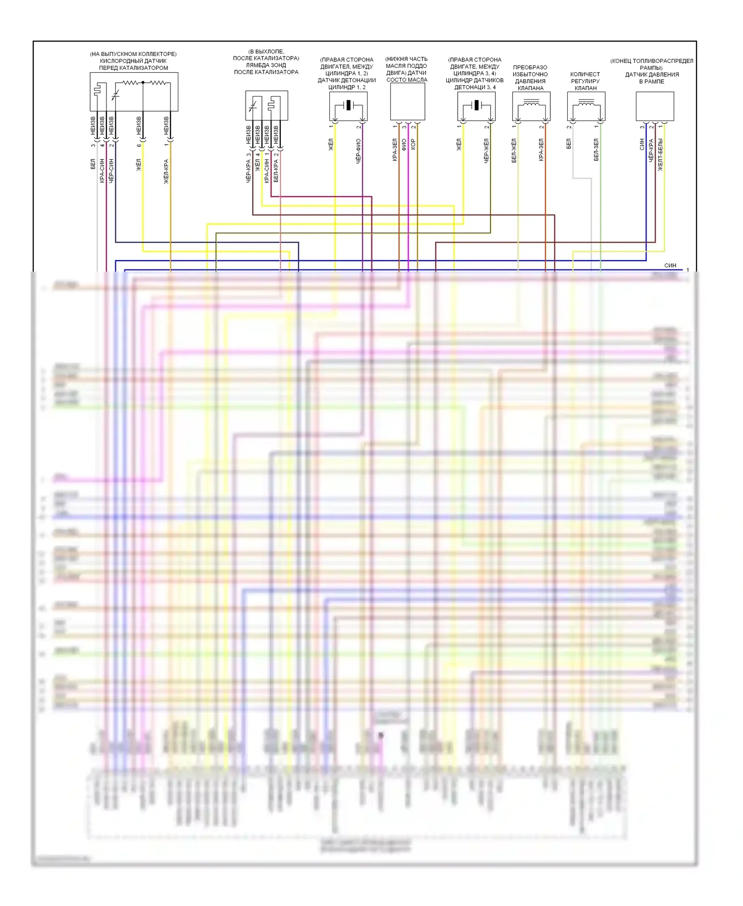 M6 BMW F06/F13/F12 (2012-2015): Электросхема двигателя 4,4л твин турбо (4 из 11) 