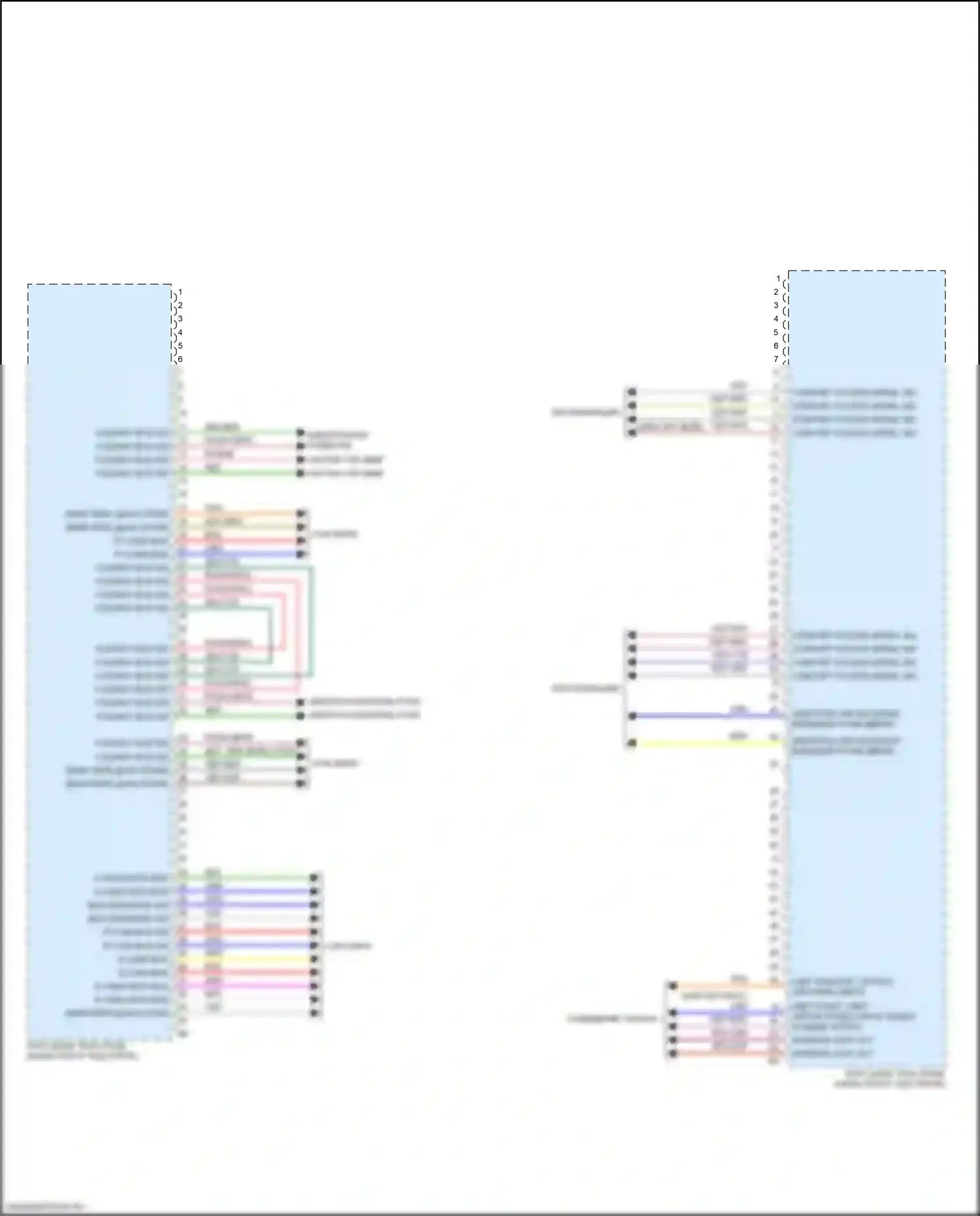 X1 BMW F48 рестайлинг (2019-2023): Электросхема блоков управления кузовом (4 из 4) 