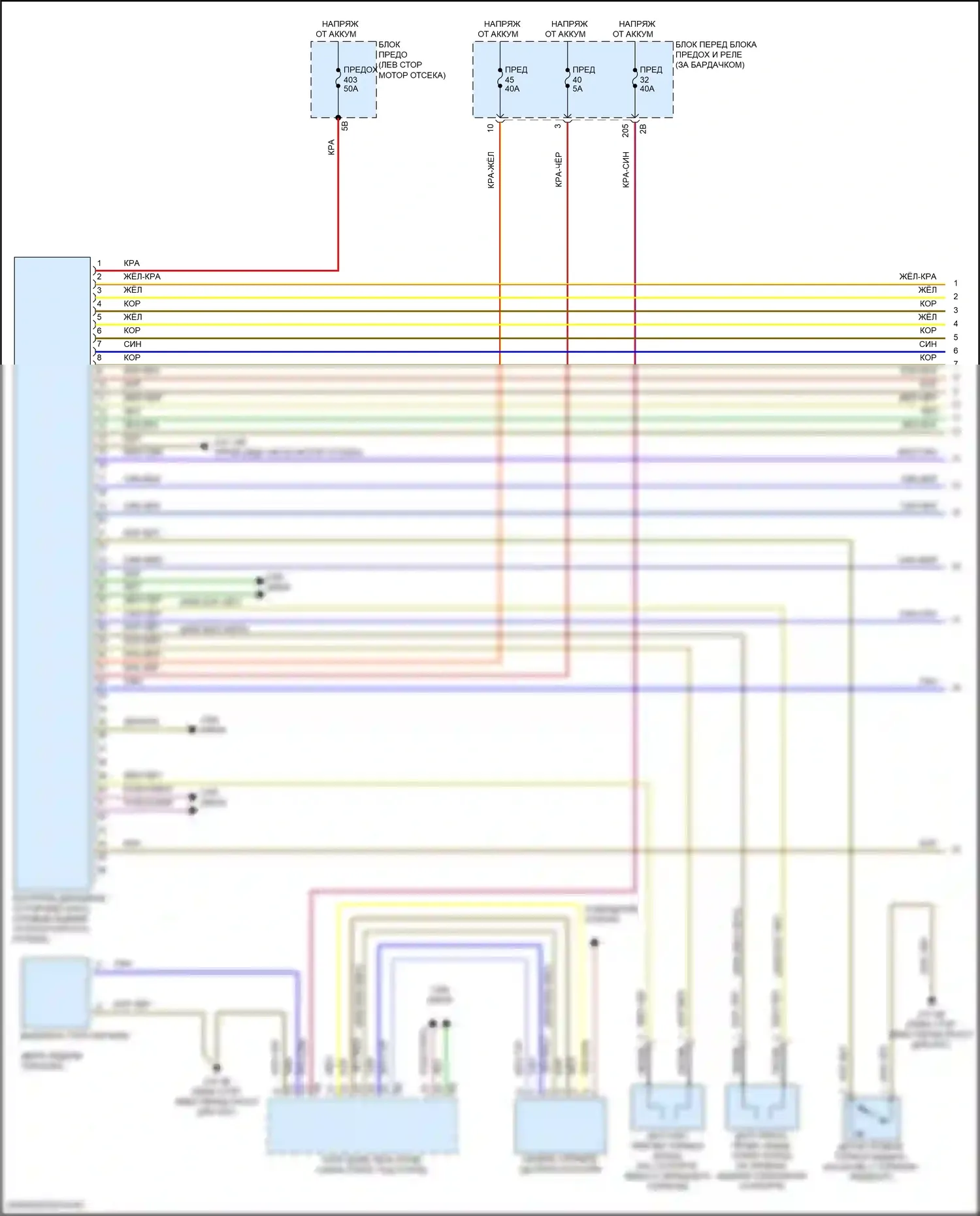 X1 BMW F48 (2015-2019): Антиблокировочная система abs электросхема (1 из 2) 
