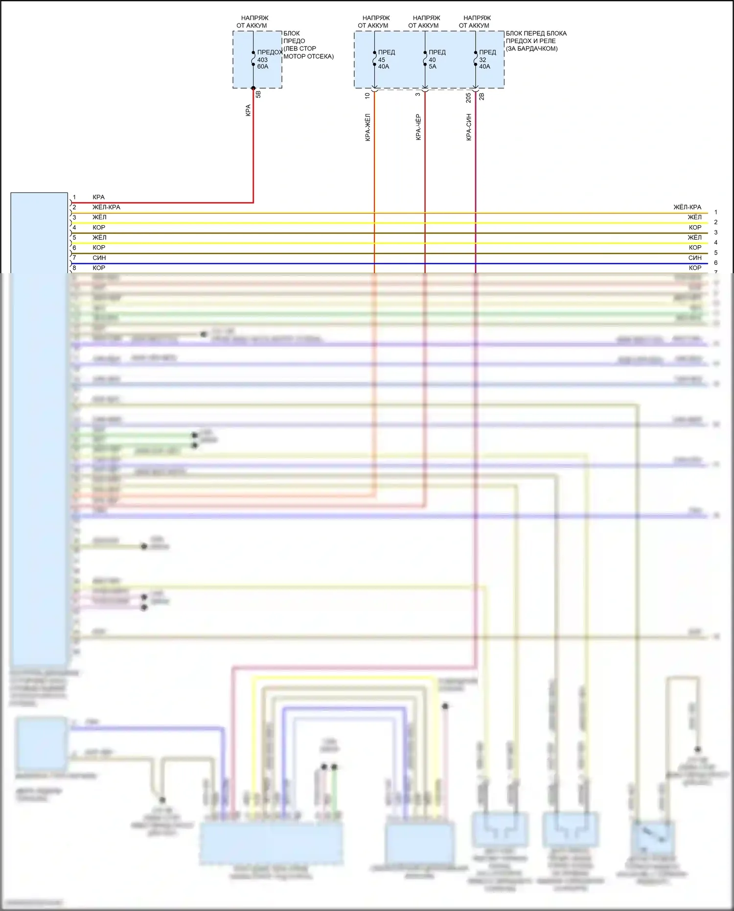 X2 BMW F39 (2017-2023): Антиблокировочная система abs электросхема (1 из 2) 