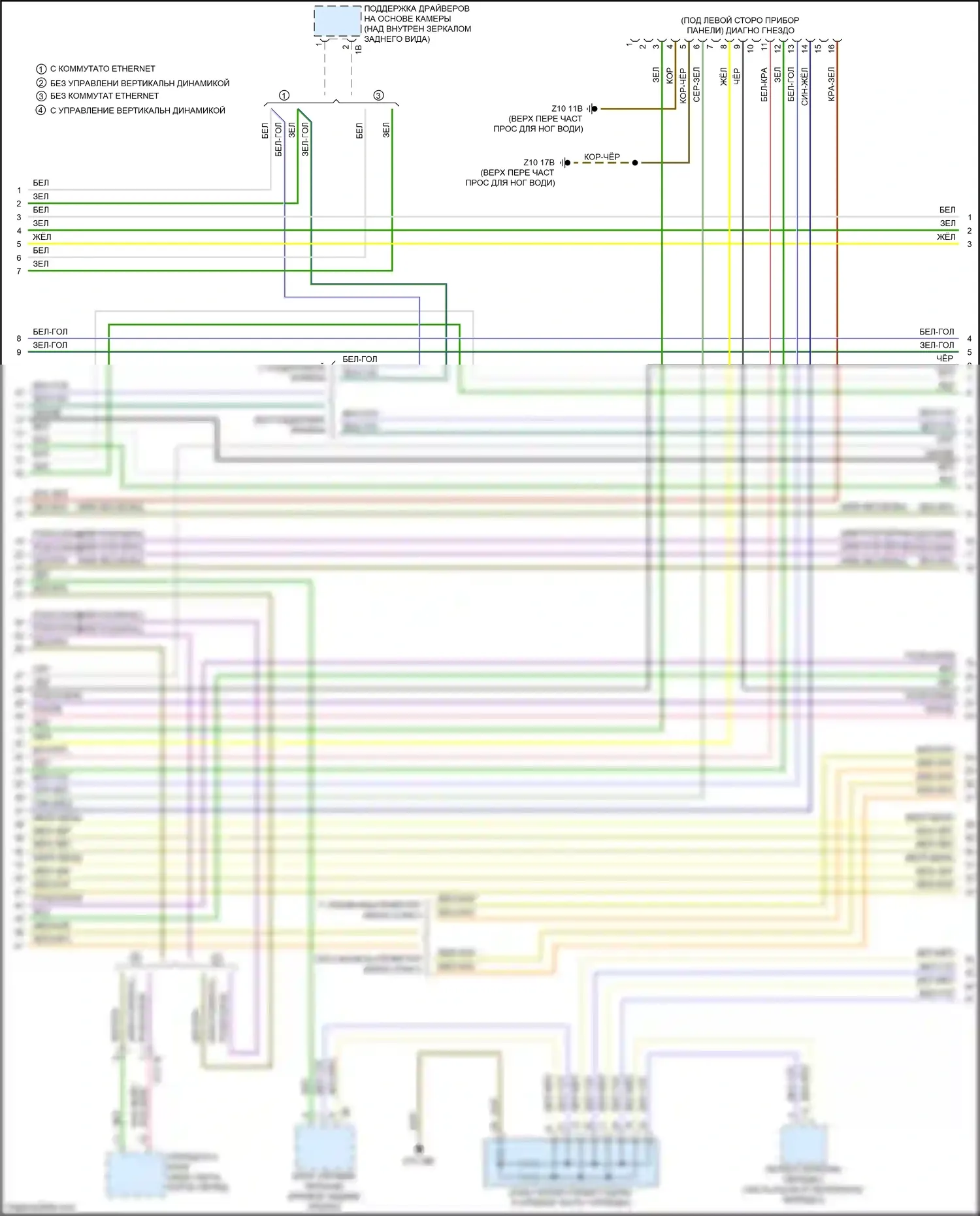 X3 M BMW F97 рестайлинг (2021-2024): Can шина электросхема (2 из 9) 