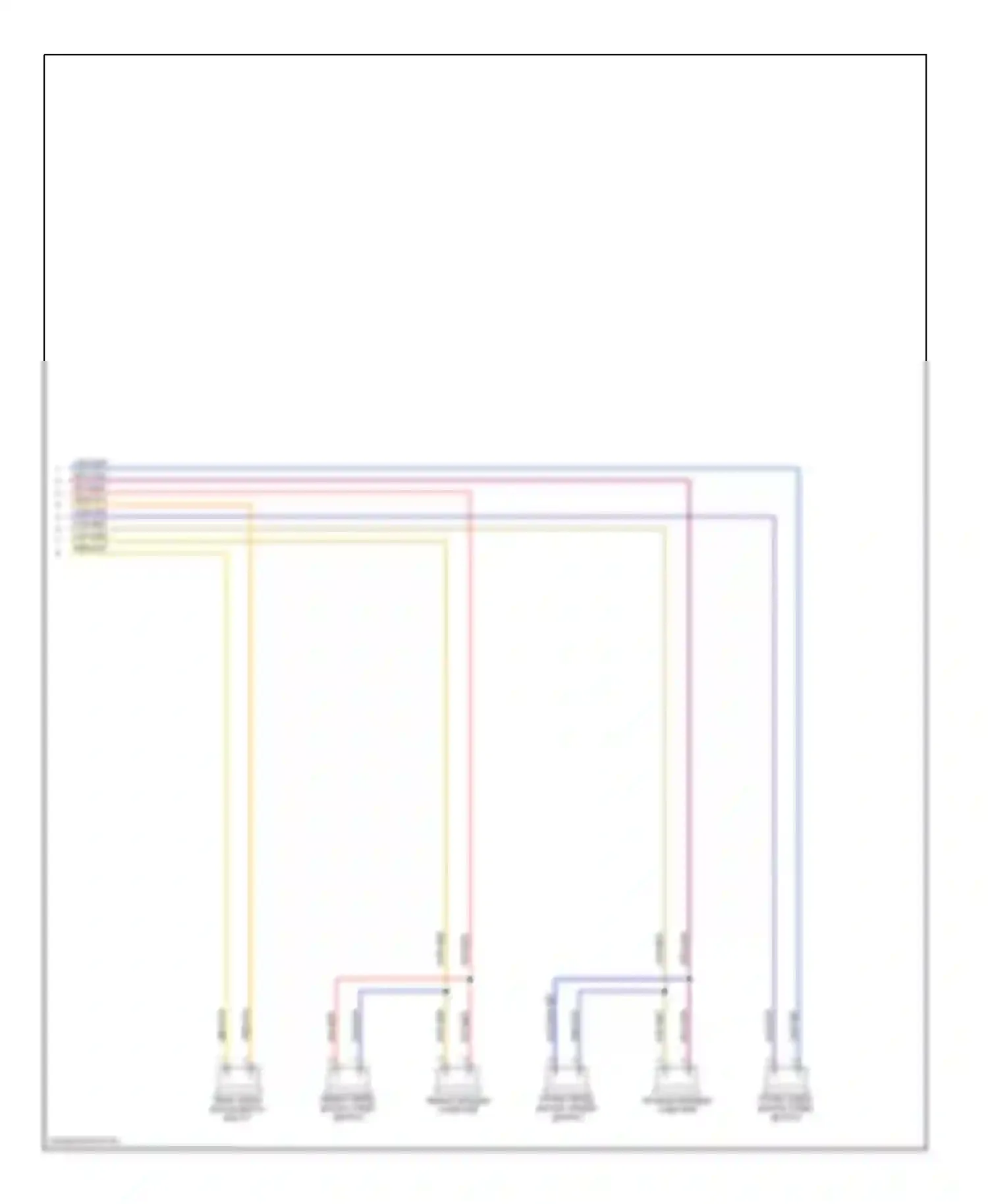X5 BMW E70 (2006-2010): Электросхема базовой магнитолы (3 из 3) 