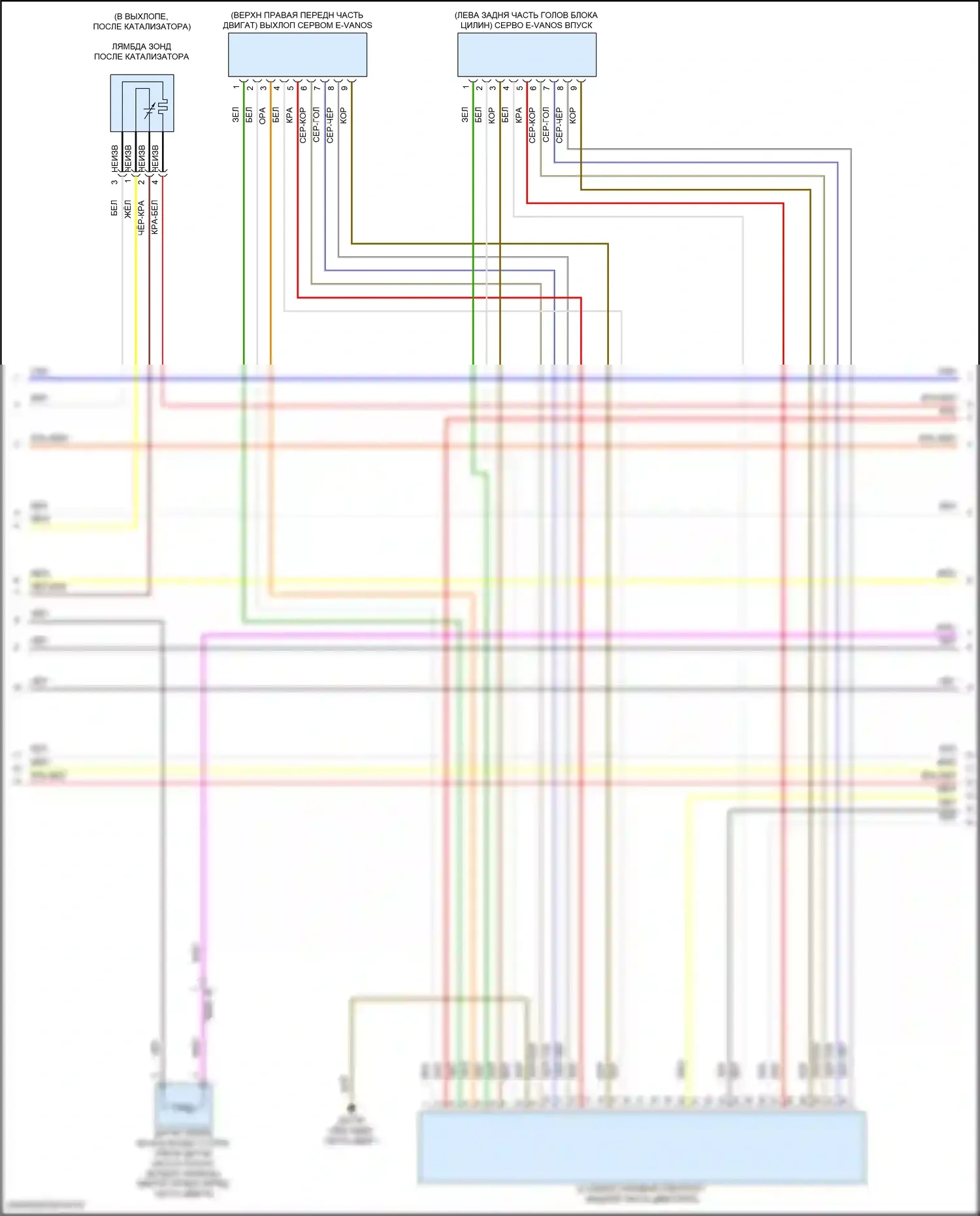 X5 BMW G05 рестайлинг (2023-2024): Электросхема двигателя 3.0l turbo hybrid (2 из 15) 