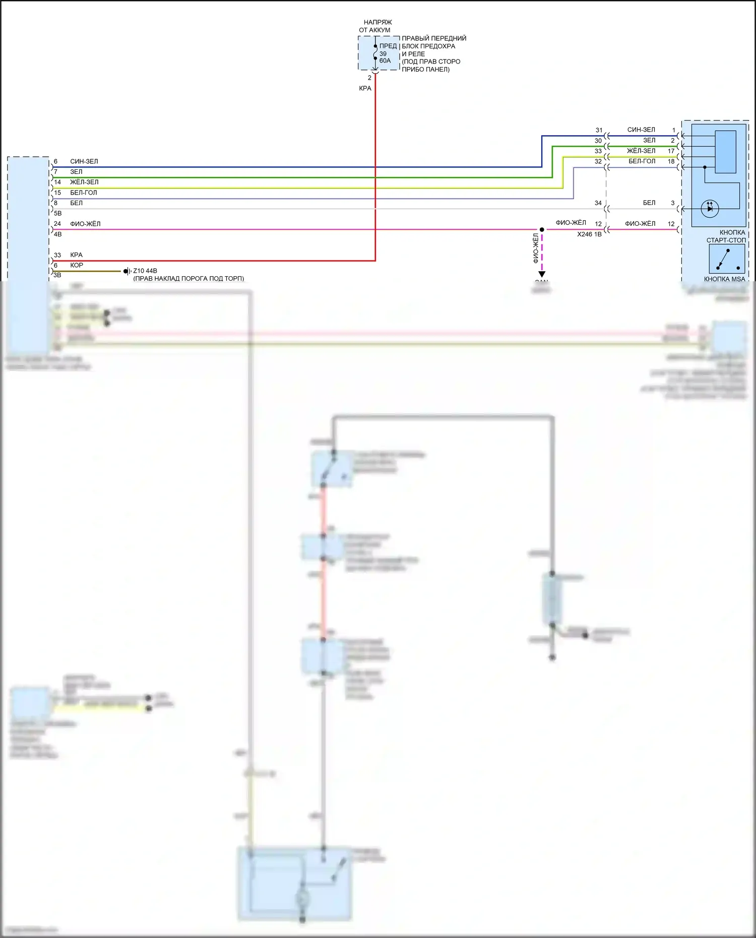 X5 BMW G18 рестайлинг (2023-2024): 4,4-литровый турбогибрид, электросхема стартера 