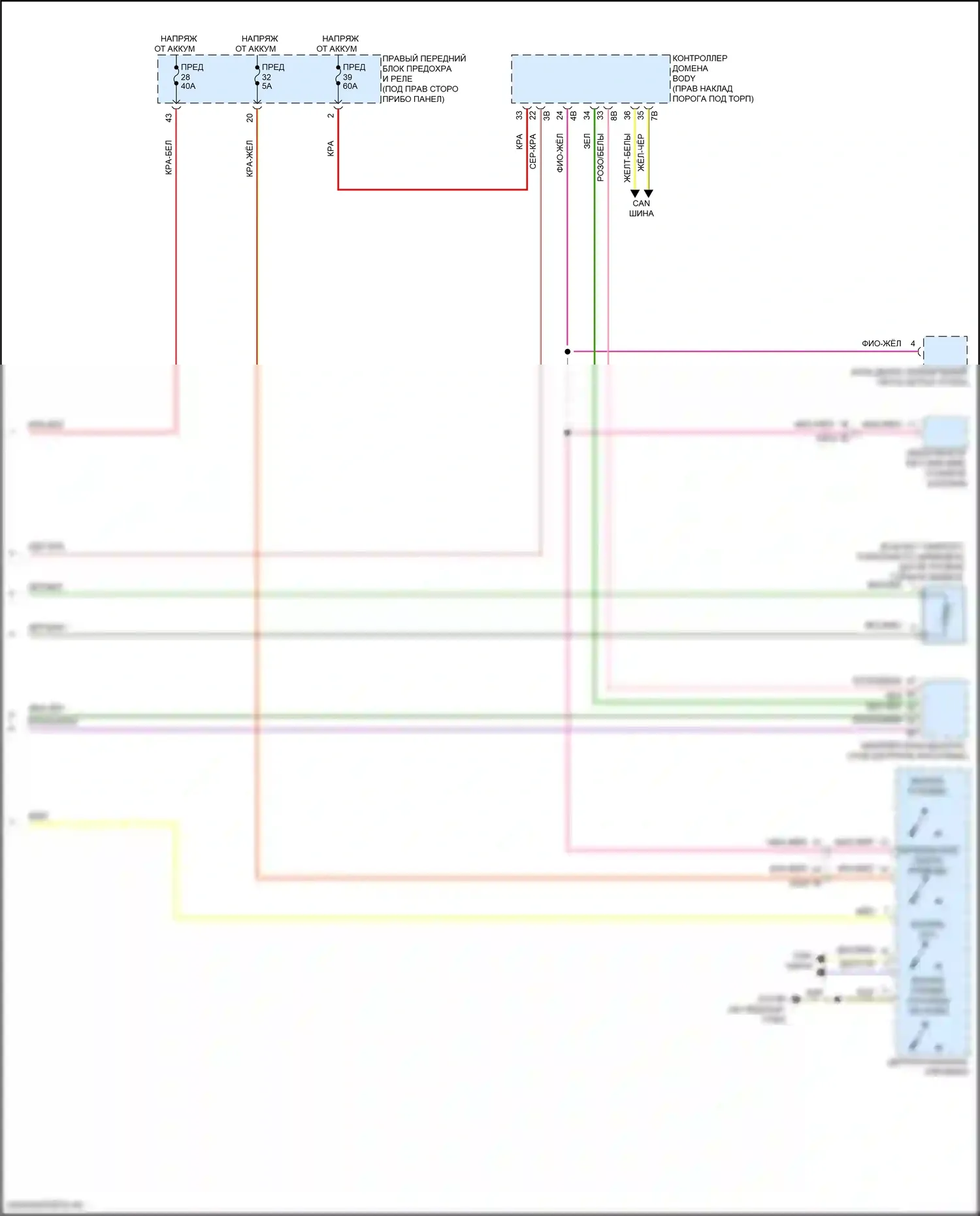 X5 BMW G18 (2022-2023): Антиблокировочная система abs электросхема, без виртуальной платформы интеграции (2 из 2) 