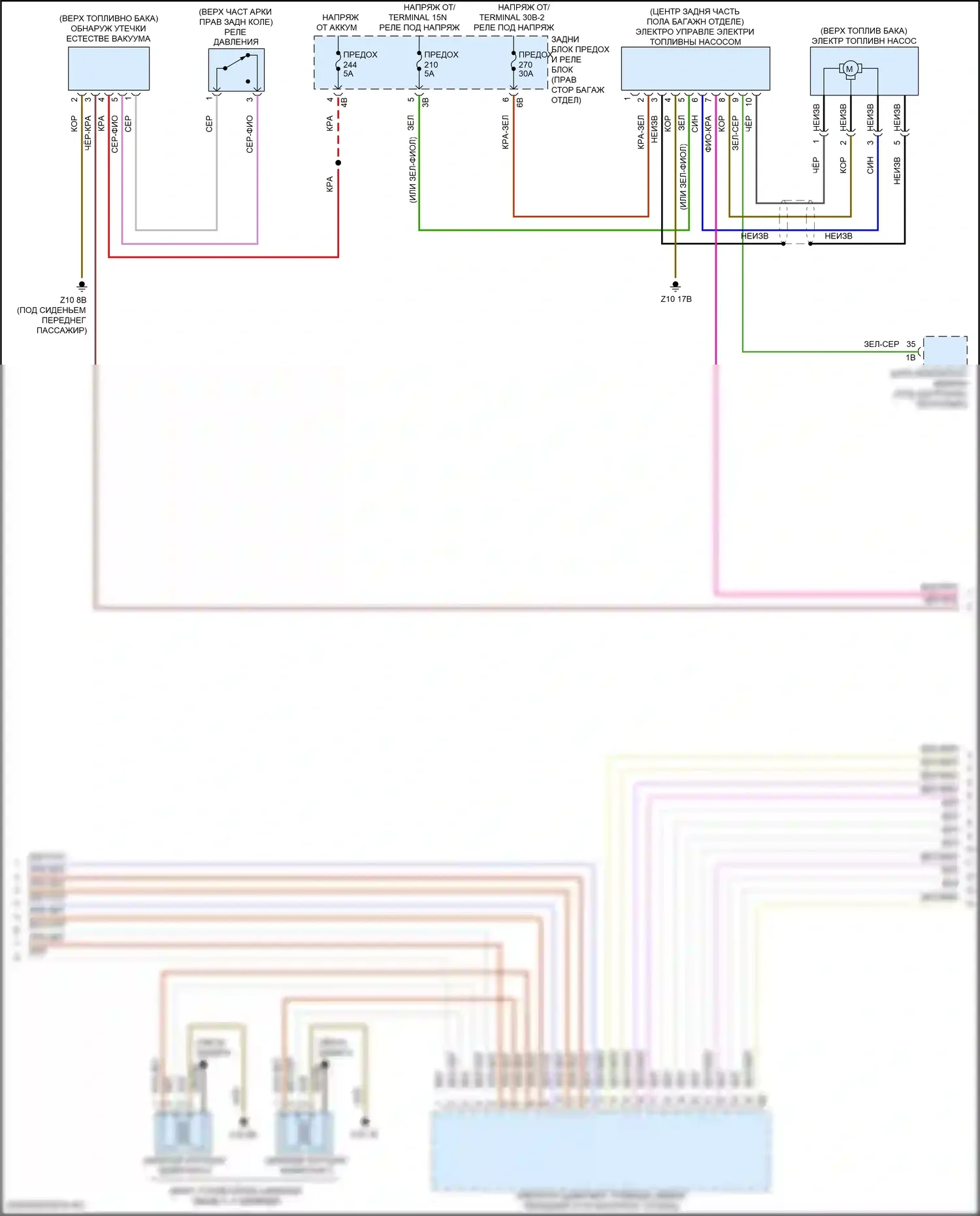 X5 BMW G18 (2022-2023): Электросхема двигателя 3,0л турбо, раннего выпуска (5 из 6) 