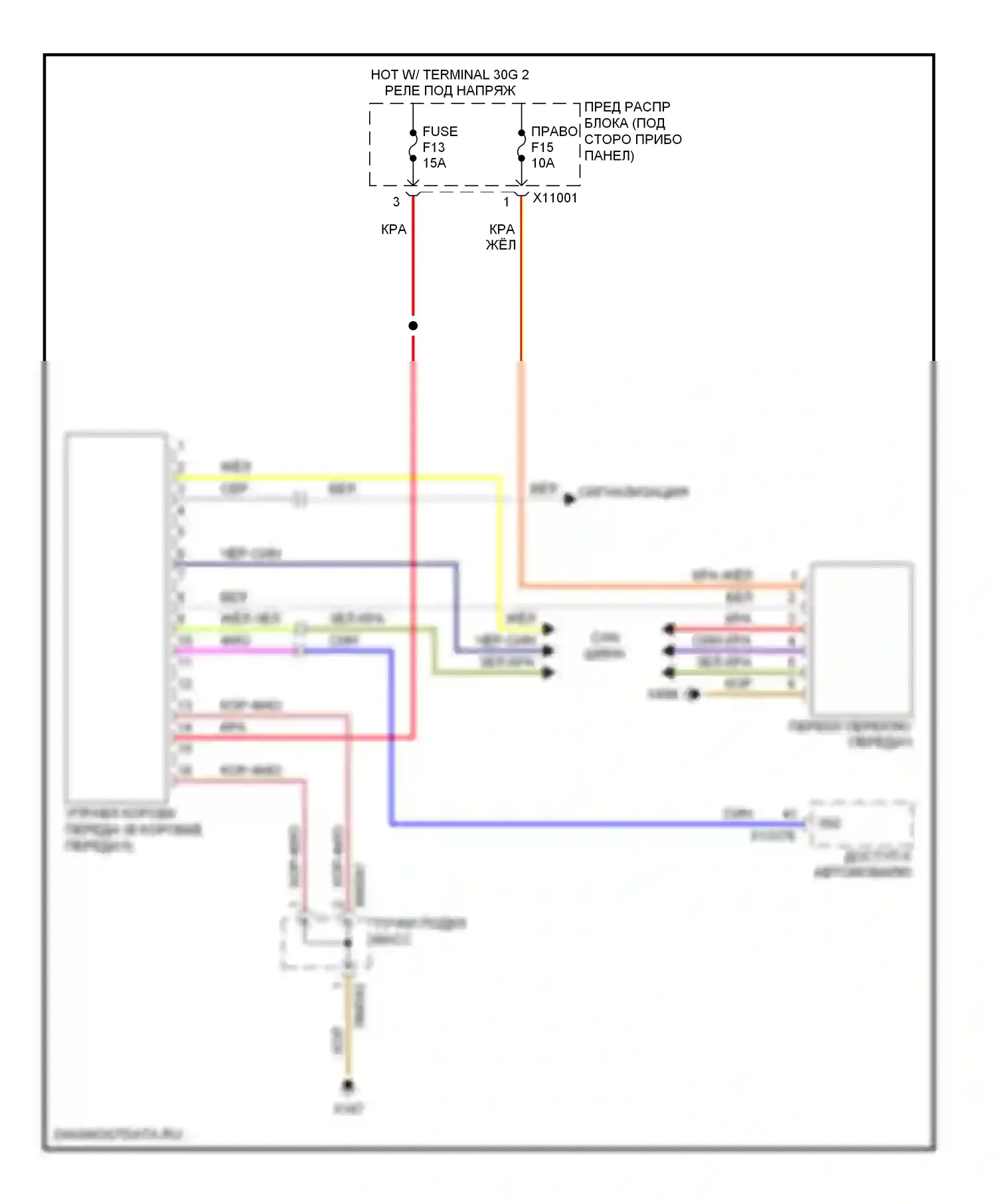 X6 BMW E71 (2007-2012): 3.0л твин турбо, автоматическая электросхема коробки передач 
