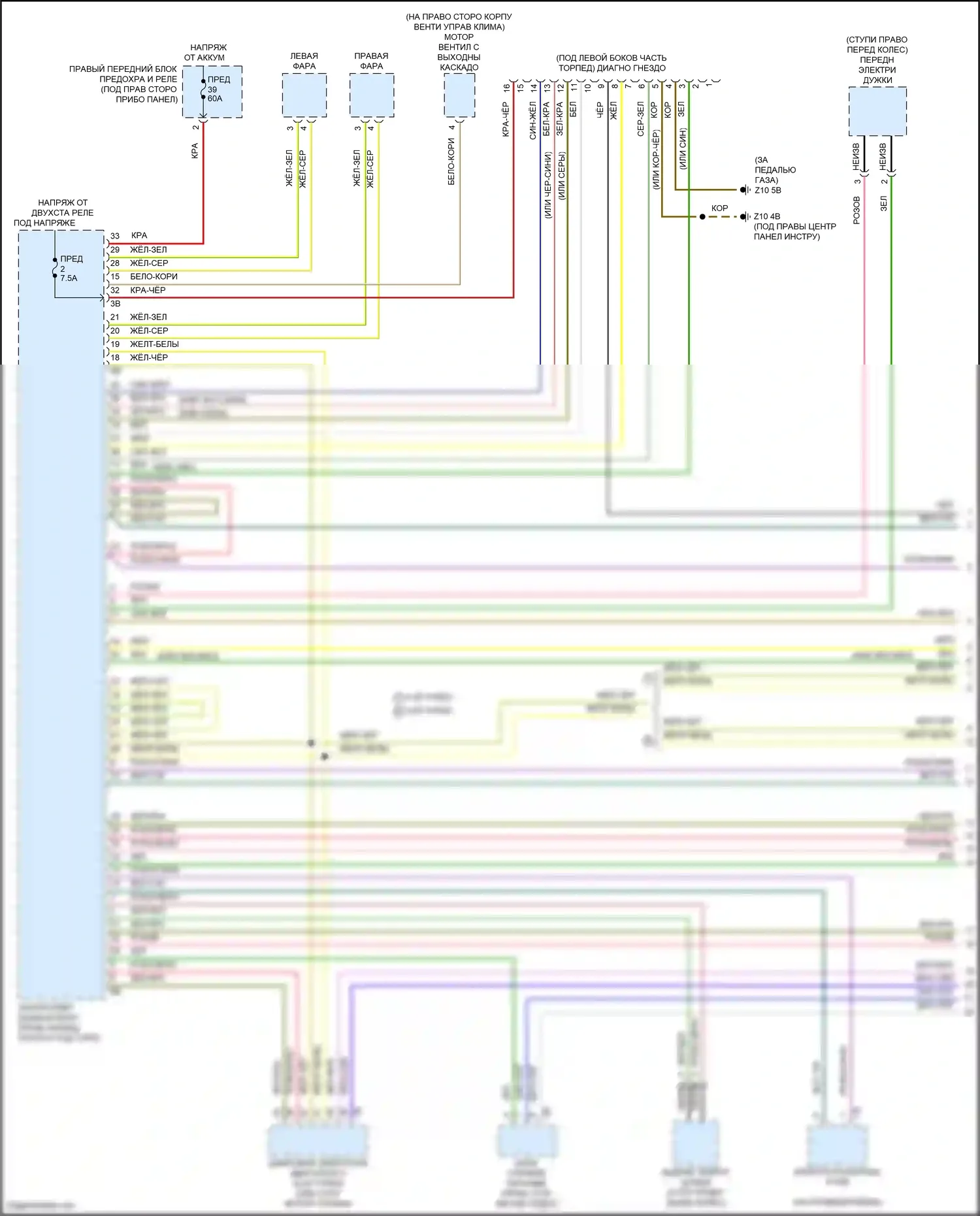 X7 BMW G07 рестайлинг (2022-2024): Can шина электросхема (1 из 10) 